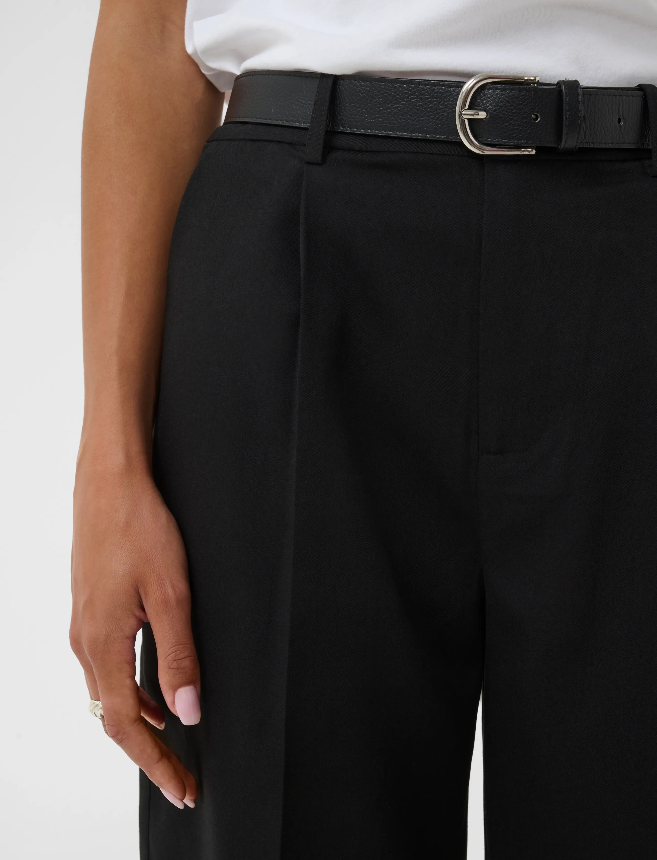 Kaffe - KAjulie Long Shorts - bermudashorts - black deep cc. - 5