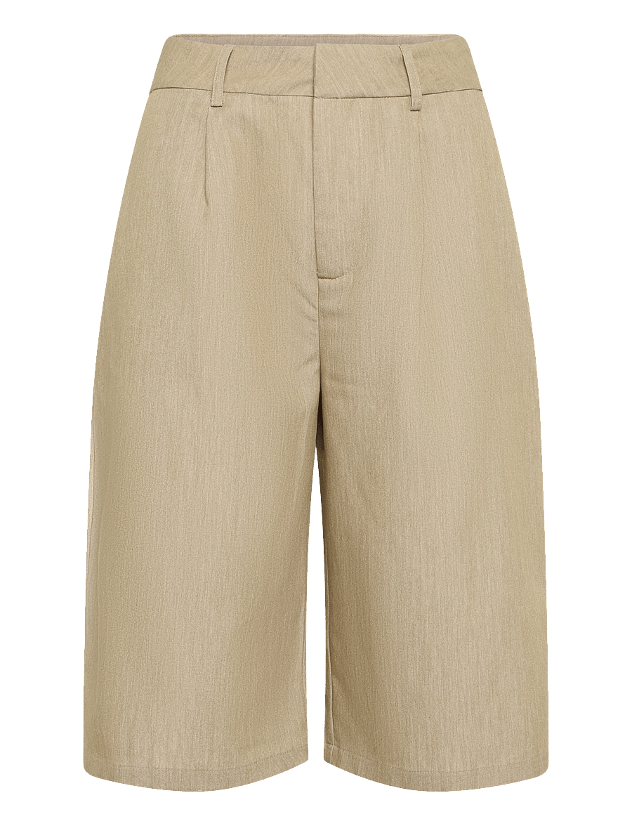 Kaffe - KAjulie Long Shorts - bermudashorts - chinchilla melange cc - 0