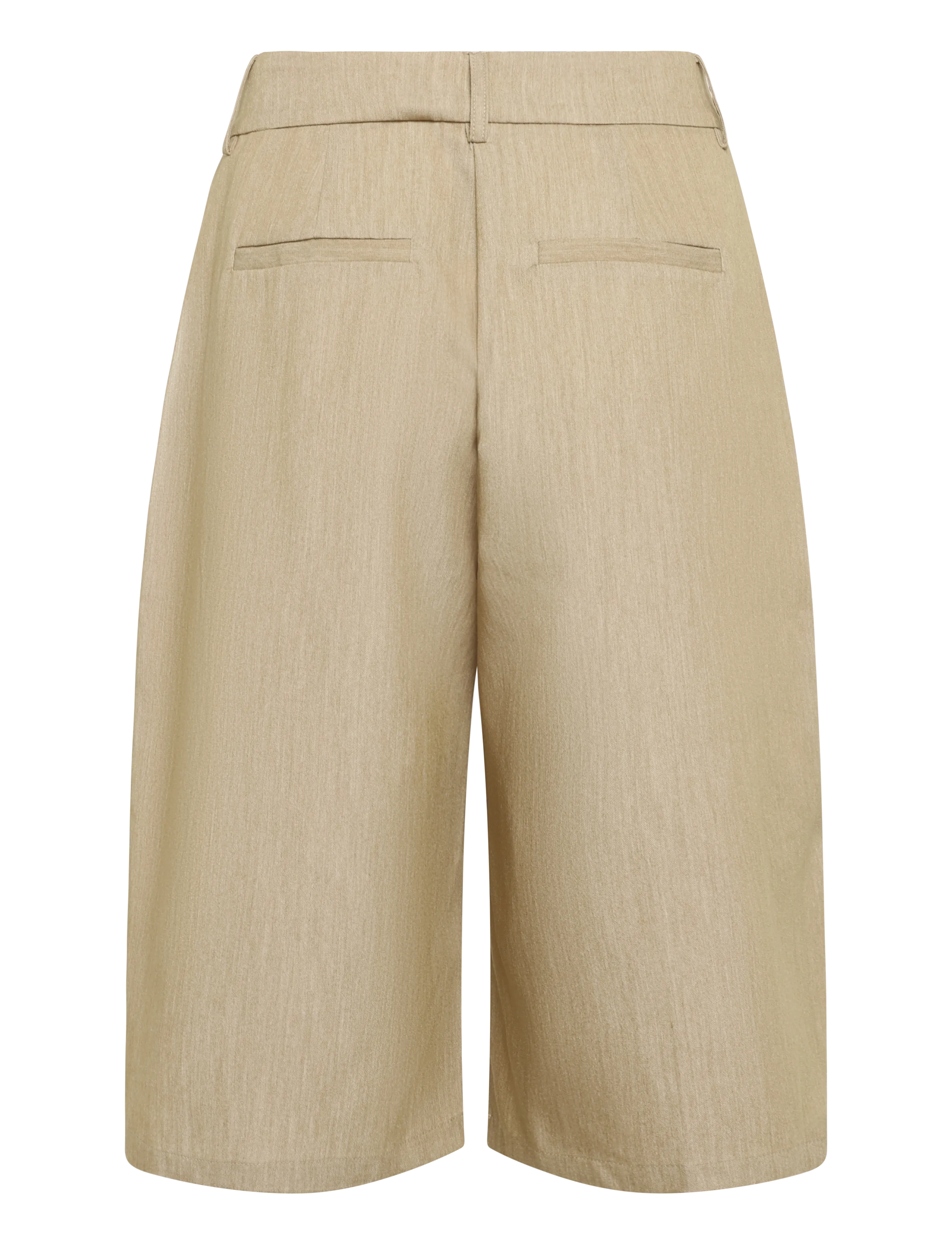 Kaffe - KAjulie Long Shorts - bermudashorts - chinchilla melange cc - 1