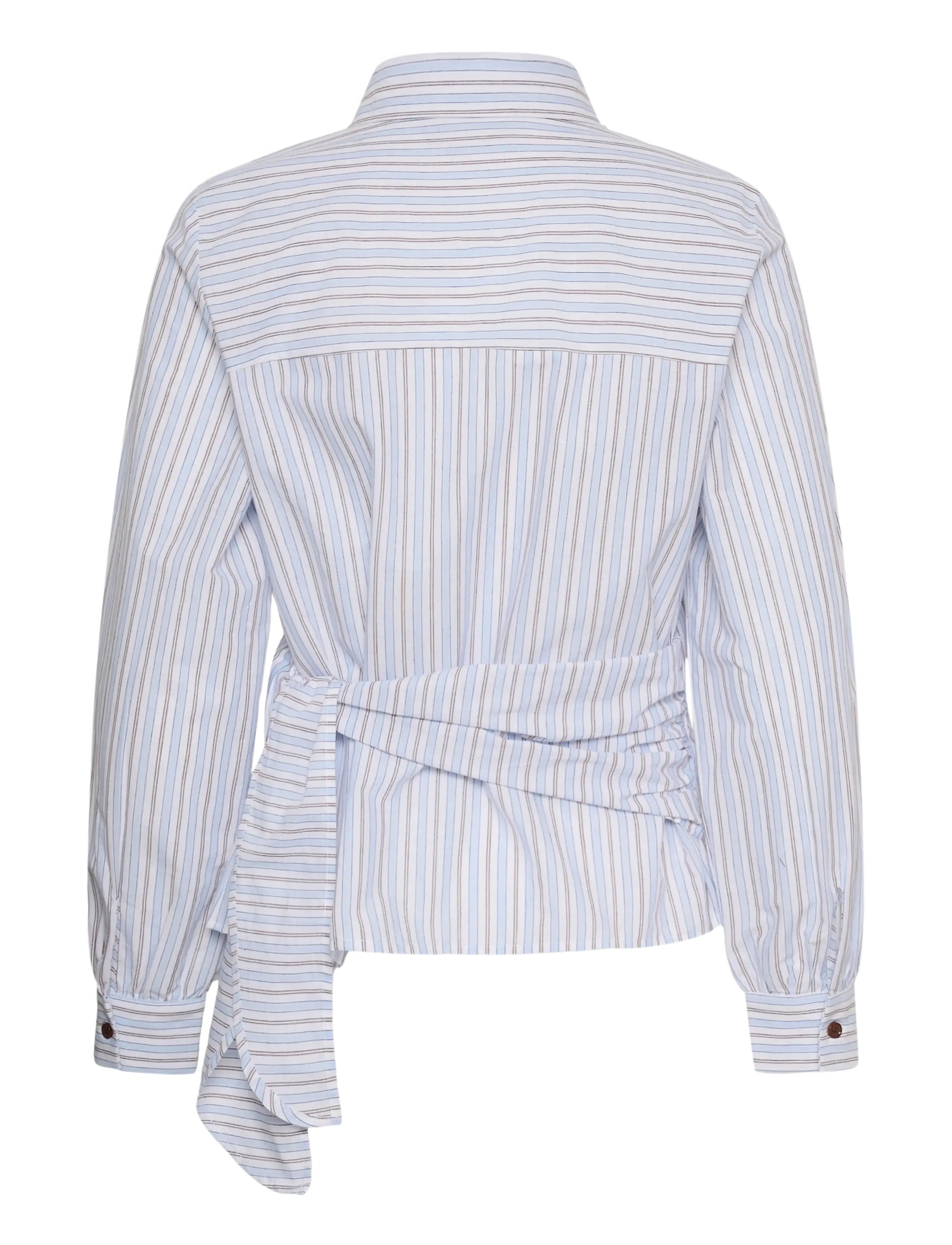 Kaffe - KAbriony Scarf Shirt - ice water/multi stripe - 1