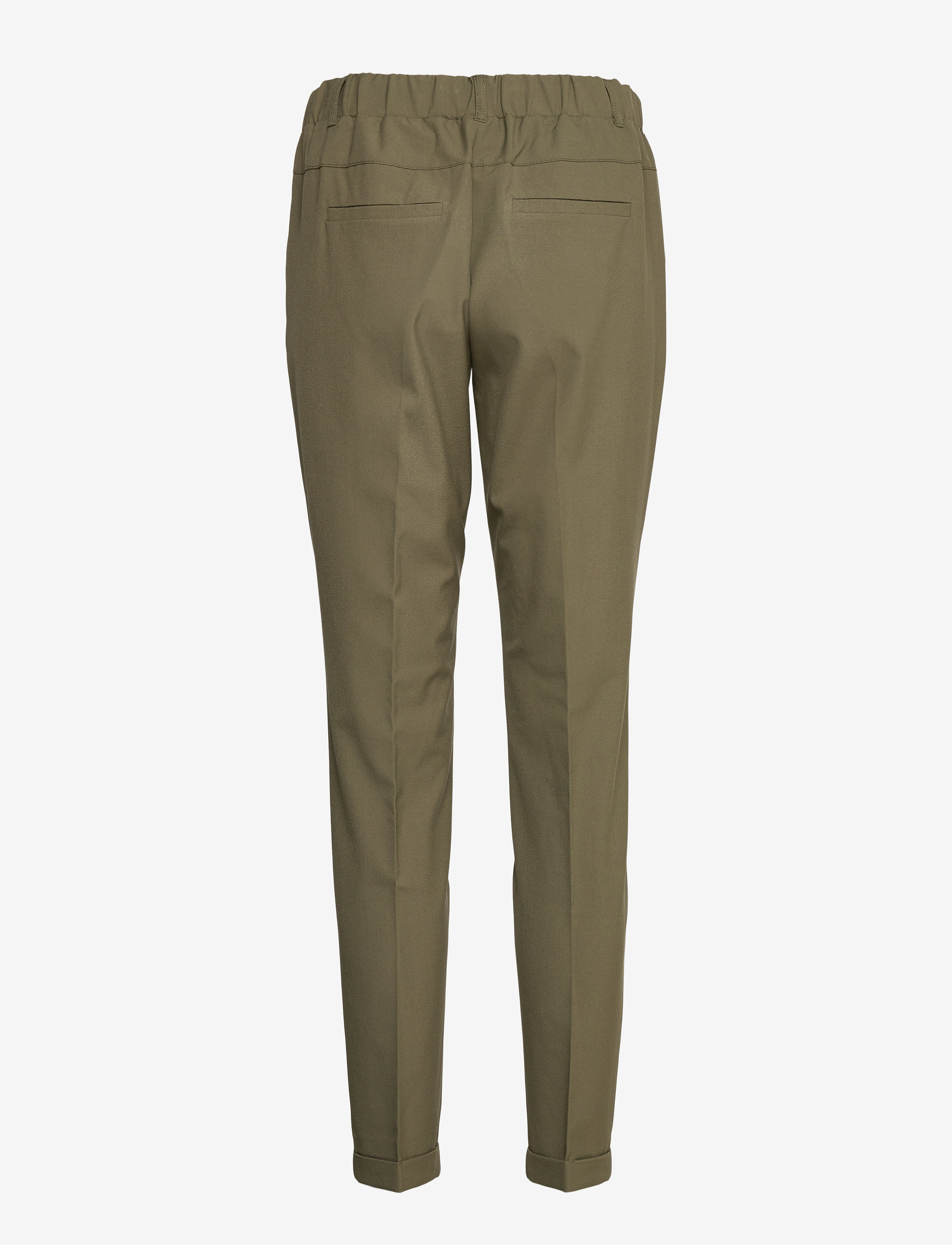 Kaffe - Nanci Jillian Pant - kitsalõikelised püksid - grape leaf - 2