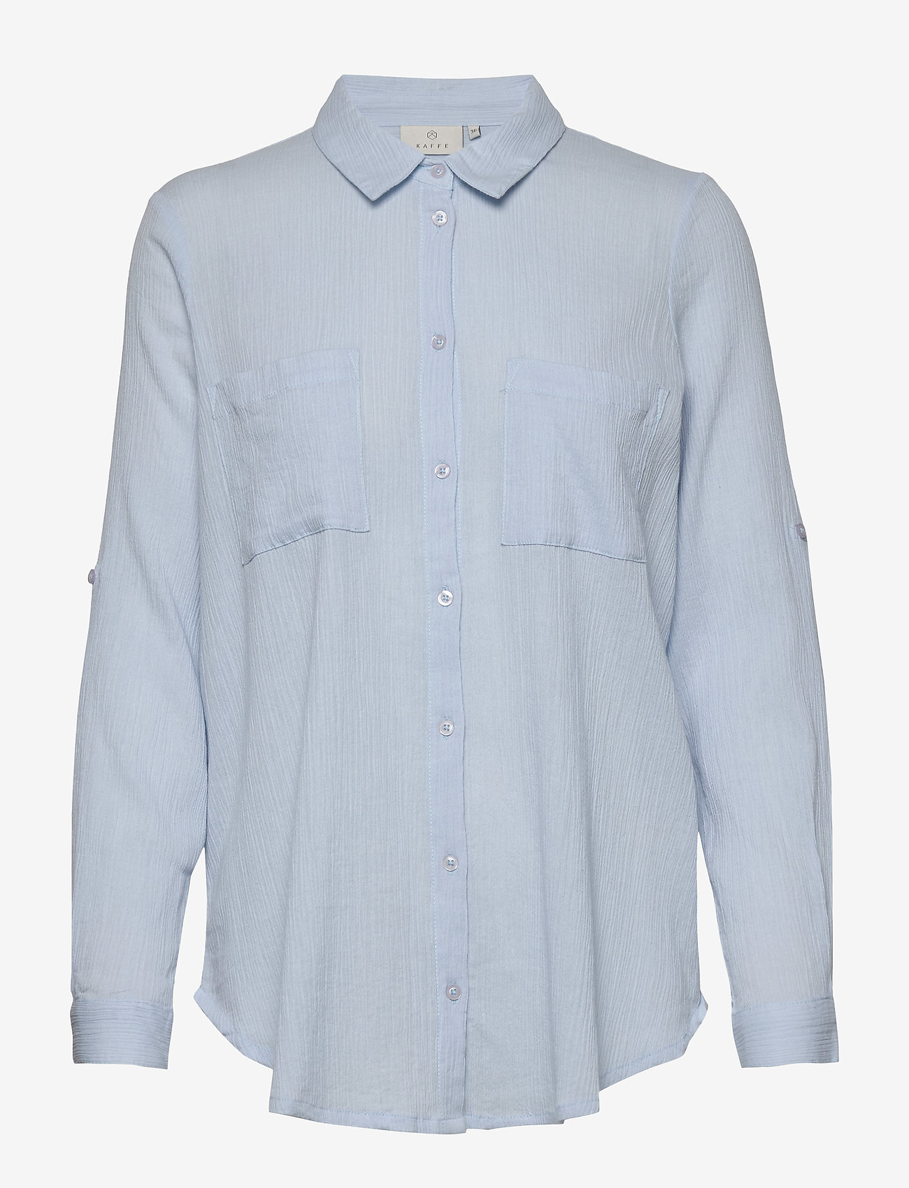 Kaffe - KAregina Shirt BS - angel blue - 0