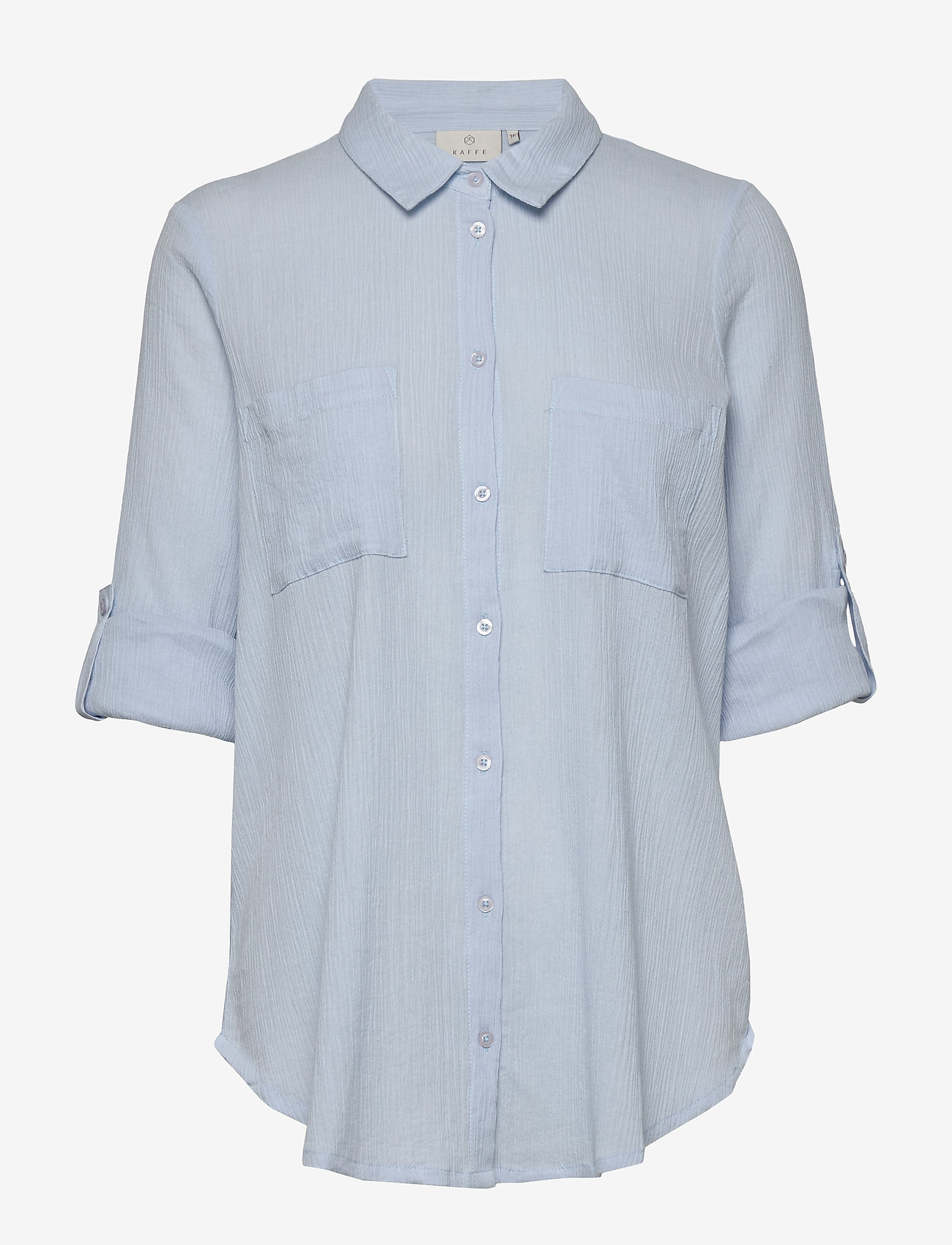 Kaffe - KAregina Shirt BS - angel blue - 2