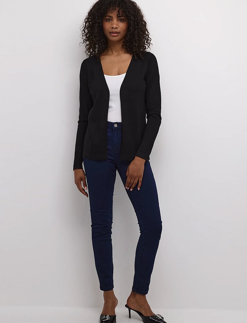 Kaffe - KAfenia Astrid Cardigan - koftor - black deep - 3