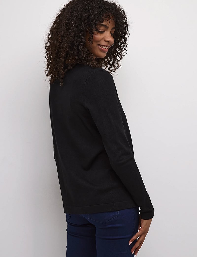 Kaffe - KAfenia Astrid Cardigan - koftor - black deep - 4