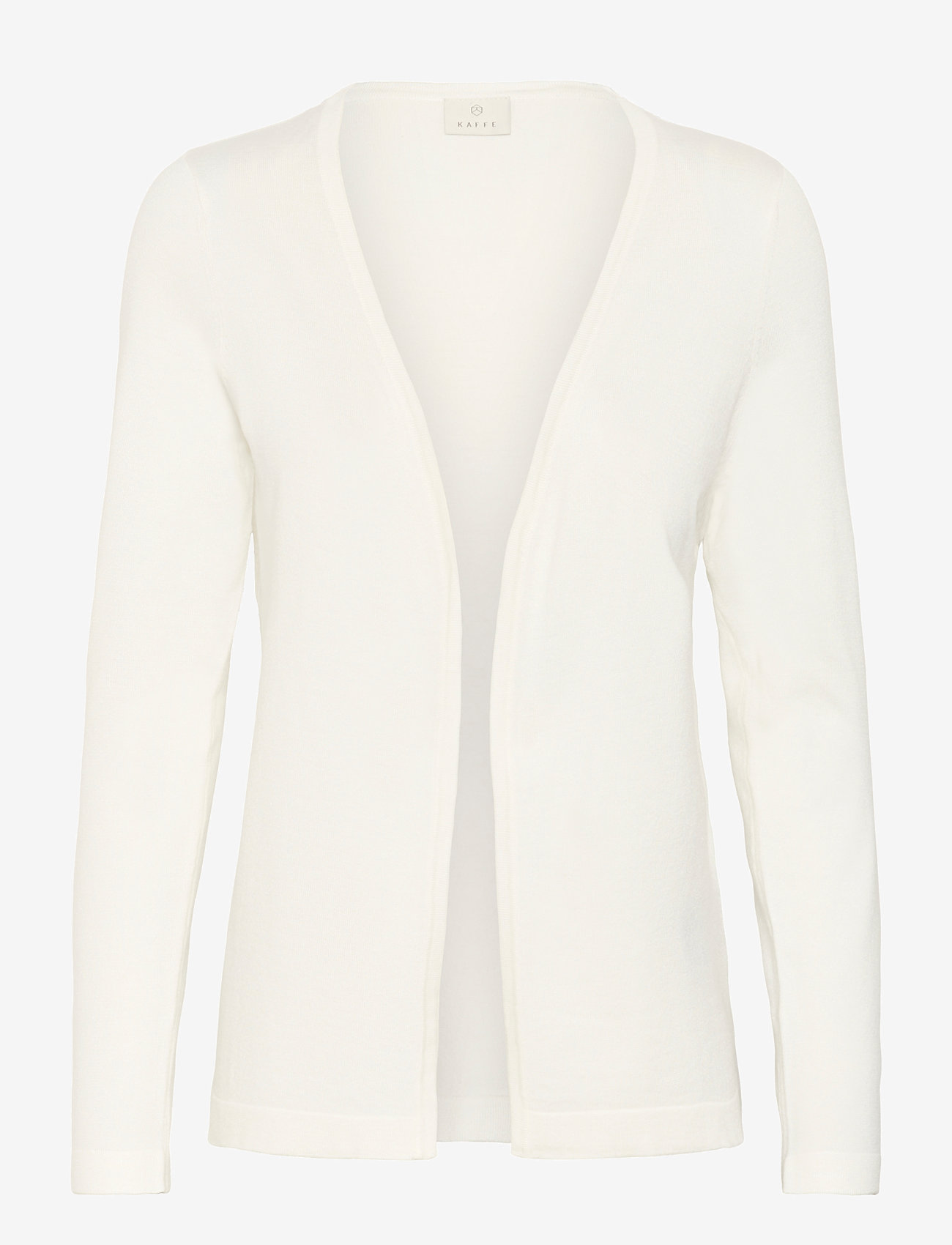 Kaffe - KAfenia Astrid Cardigan - koftor - chalk - 1