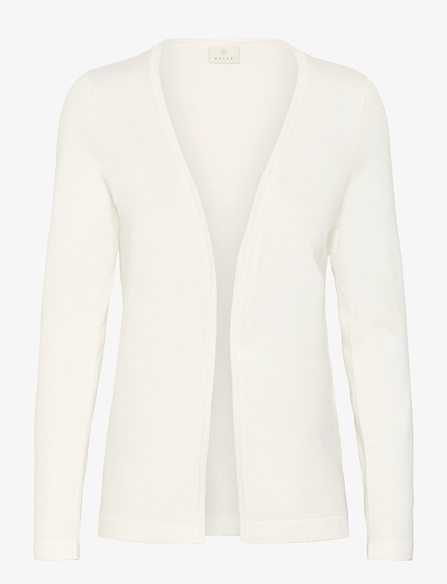 Kaffe - KAfenia Astrid Cardigan - cardigans - chalk - 1