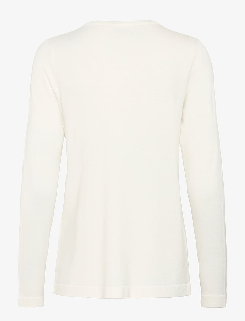 Kaffe - KAfenia Astrid Cardigan - koftor - chalk - 2