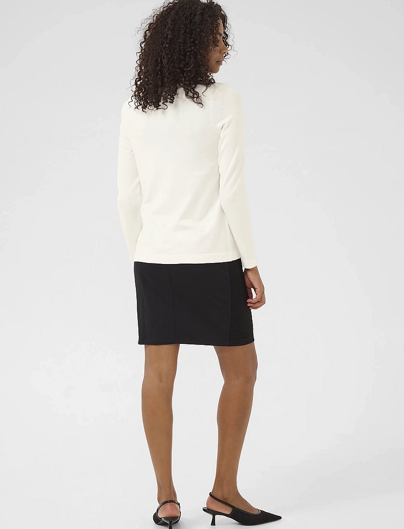 Kaffe - KAfenia Astrid Cardigan - koftor - chalk - 4