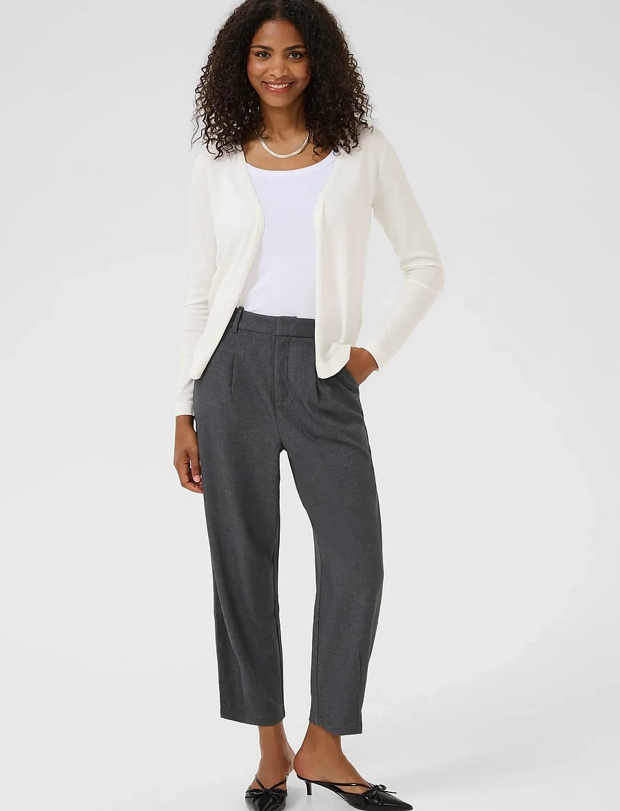 Kaffe - KAfenia Astrid Cardigan - cardigans - chalk - 5