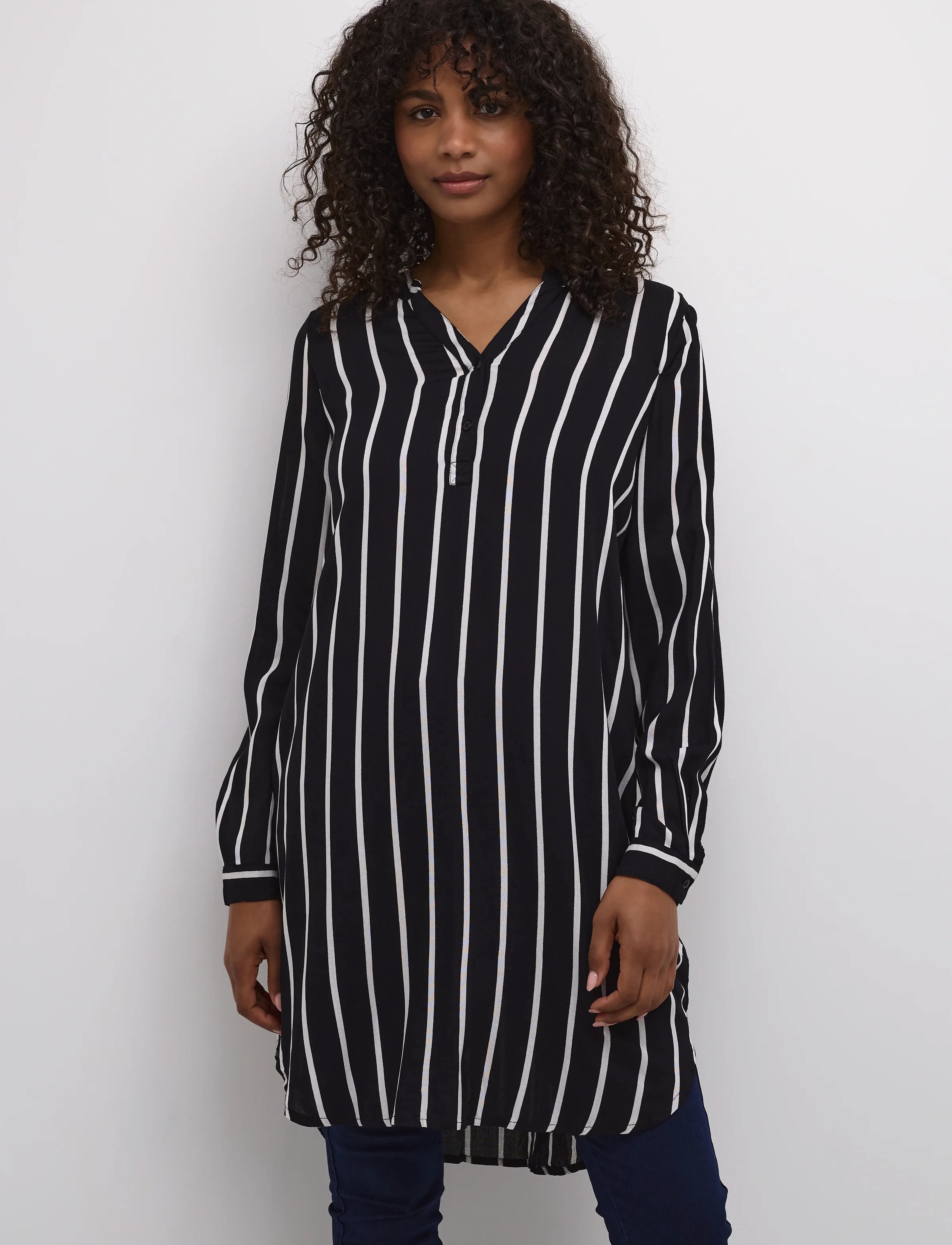 Kaffe Kamarana Shirt Dress, 36, Black, Kjoler > Kort Kjole, Dame
