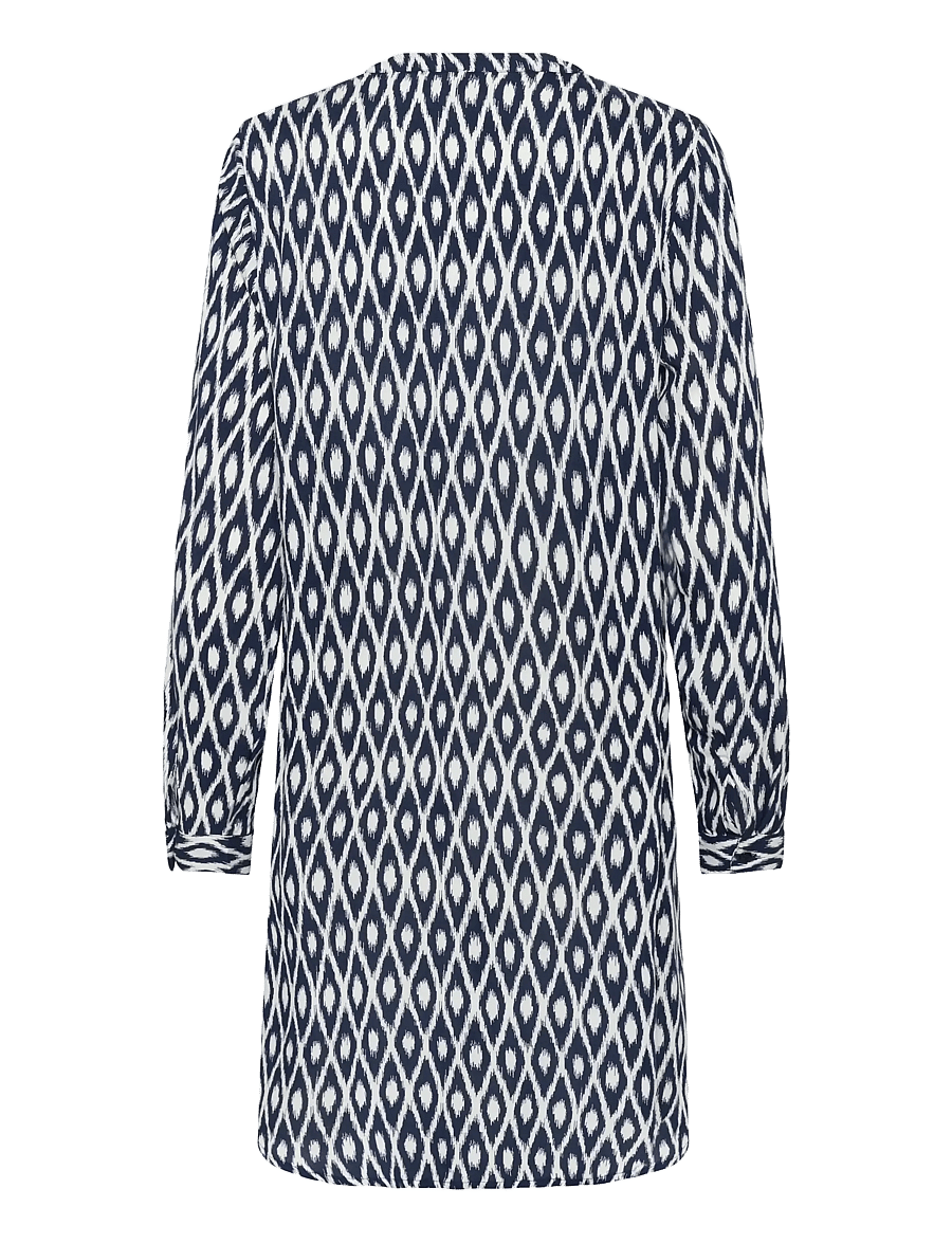 Kaffe - KAmarana Shirt Dress - hemdkleider - midnight chalk graphic - 2
