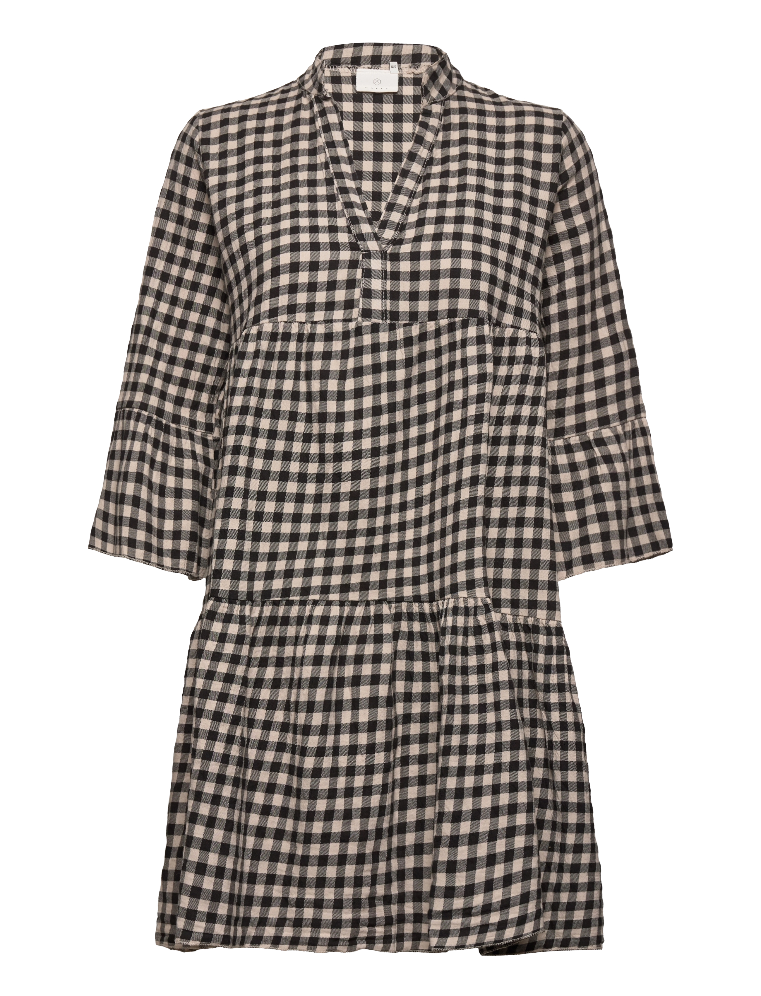 Kaffe - KApaula Dress - black/white check - 0