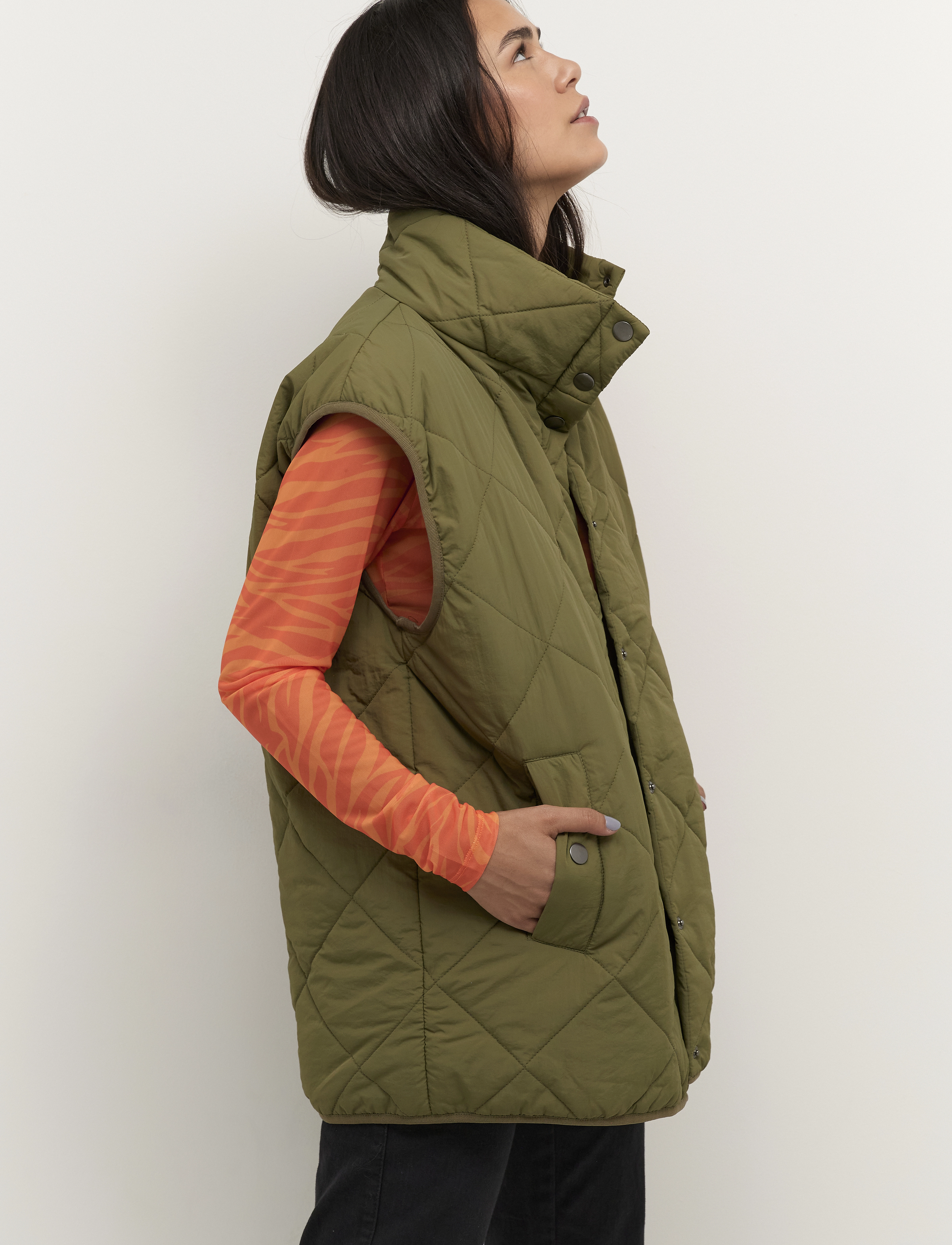 Kaffe - KAvia Waistcoat - grape leaf - 2