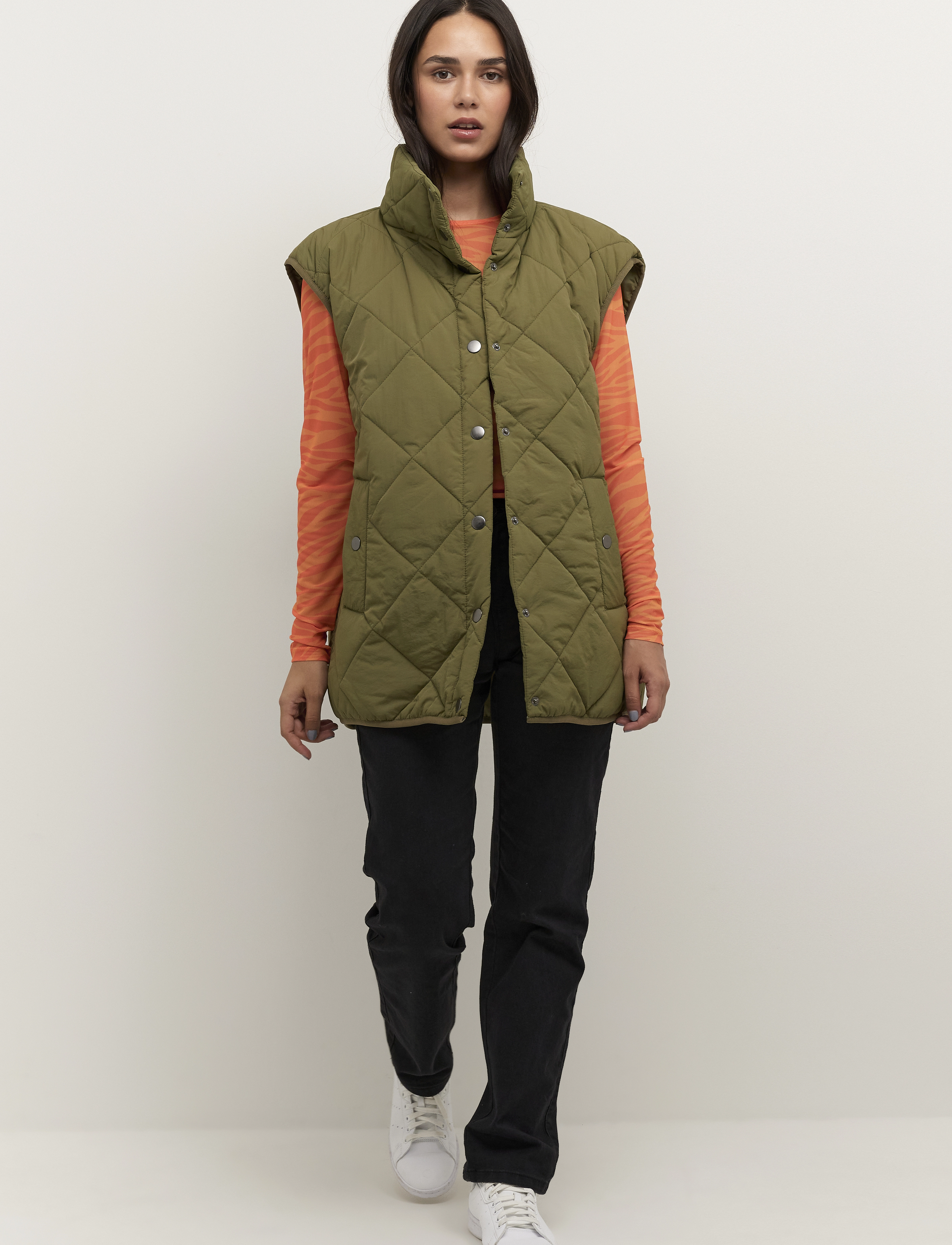Kaffe - KAvia Waistcoat - grape leaf - 3