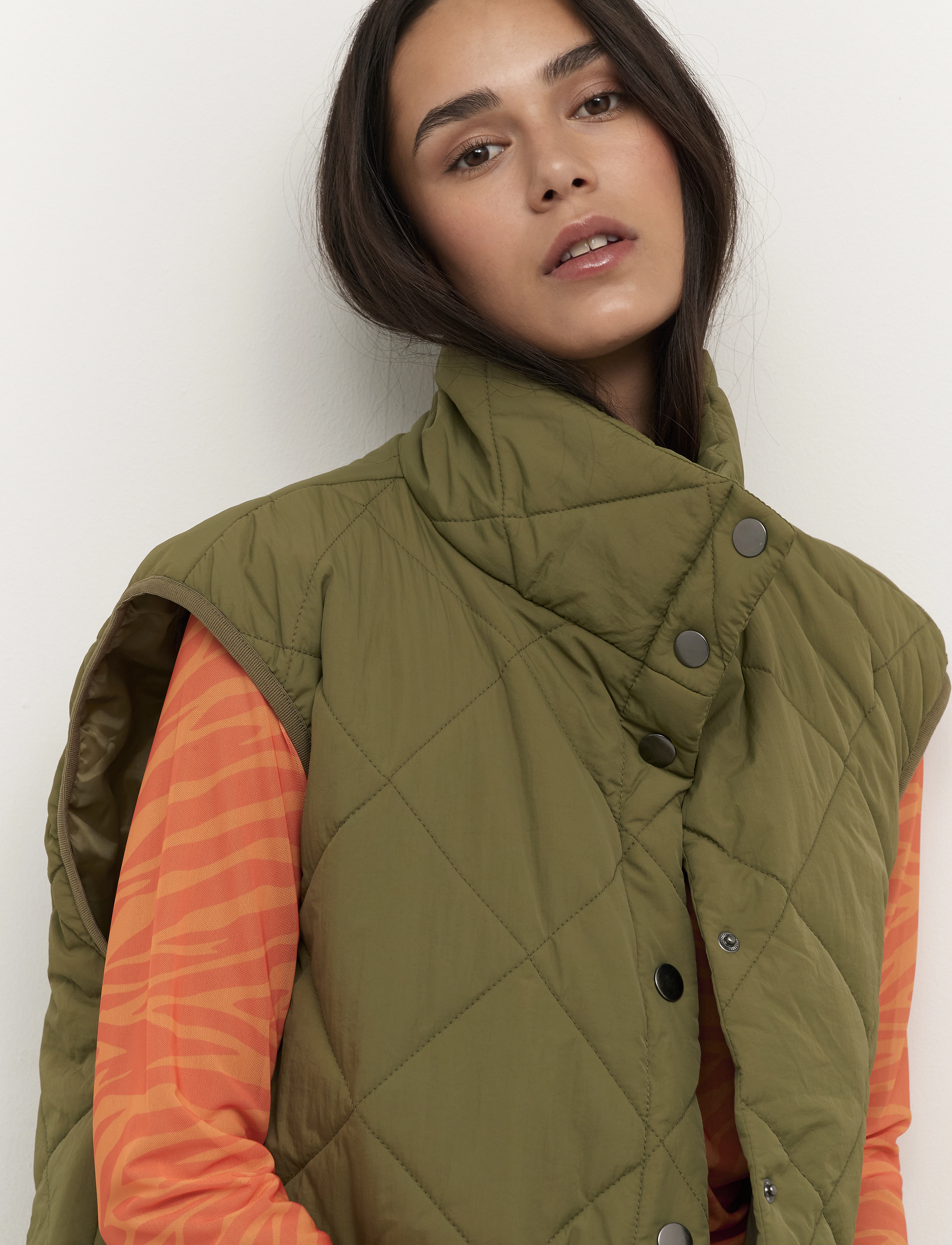 Kaffe - KAvia Waistcoat - grape leaf - 5