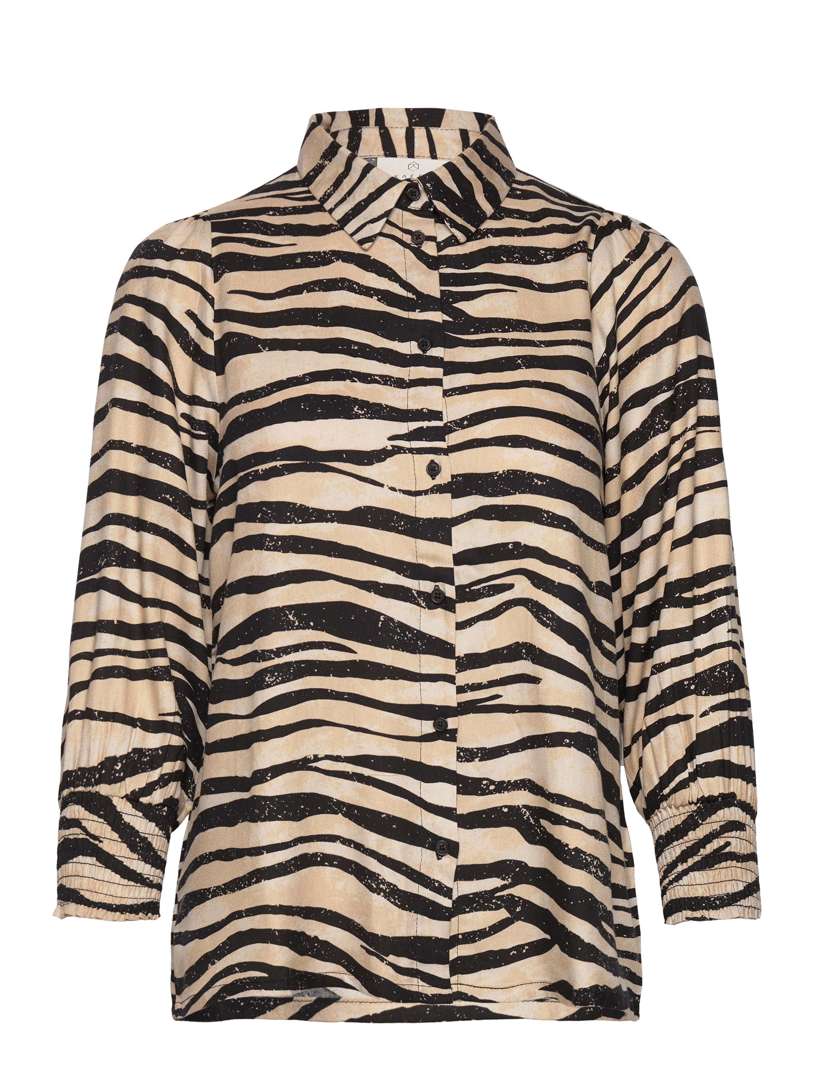 BLACK/SAND ZEBRA PRINT
