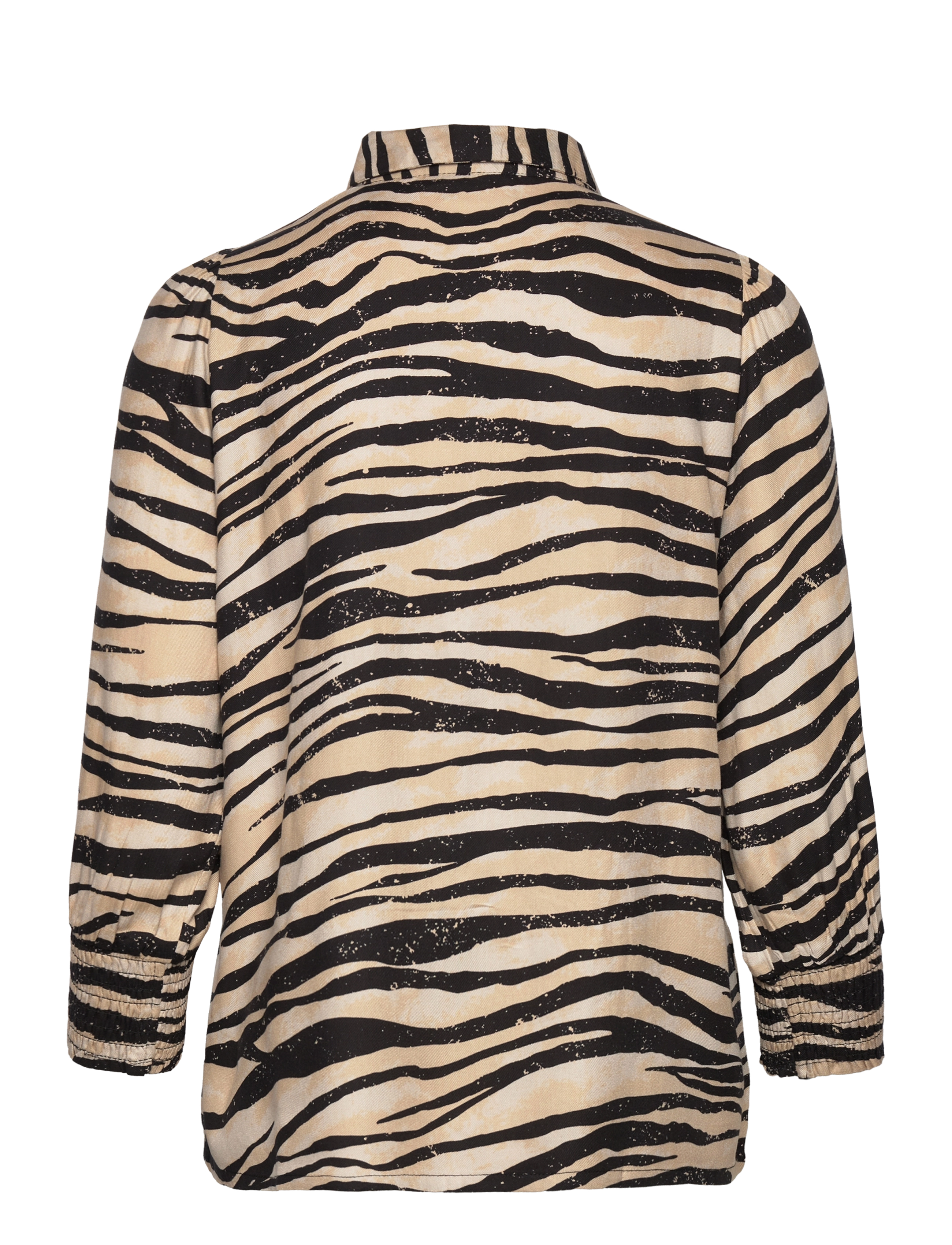 Kaffe - KAanni Shirt - black/sand zebra print - 2