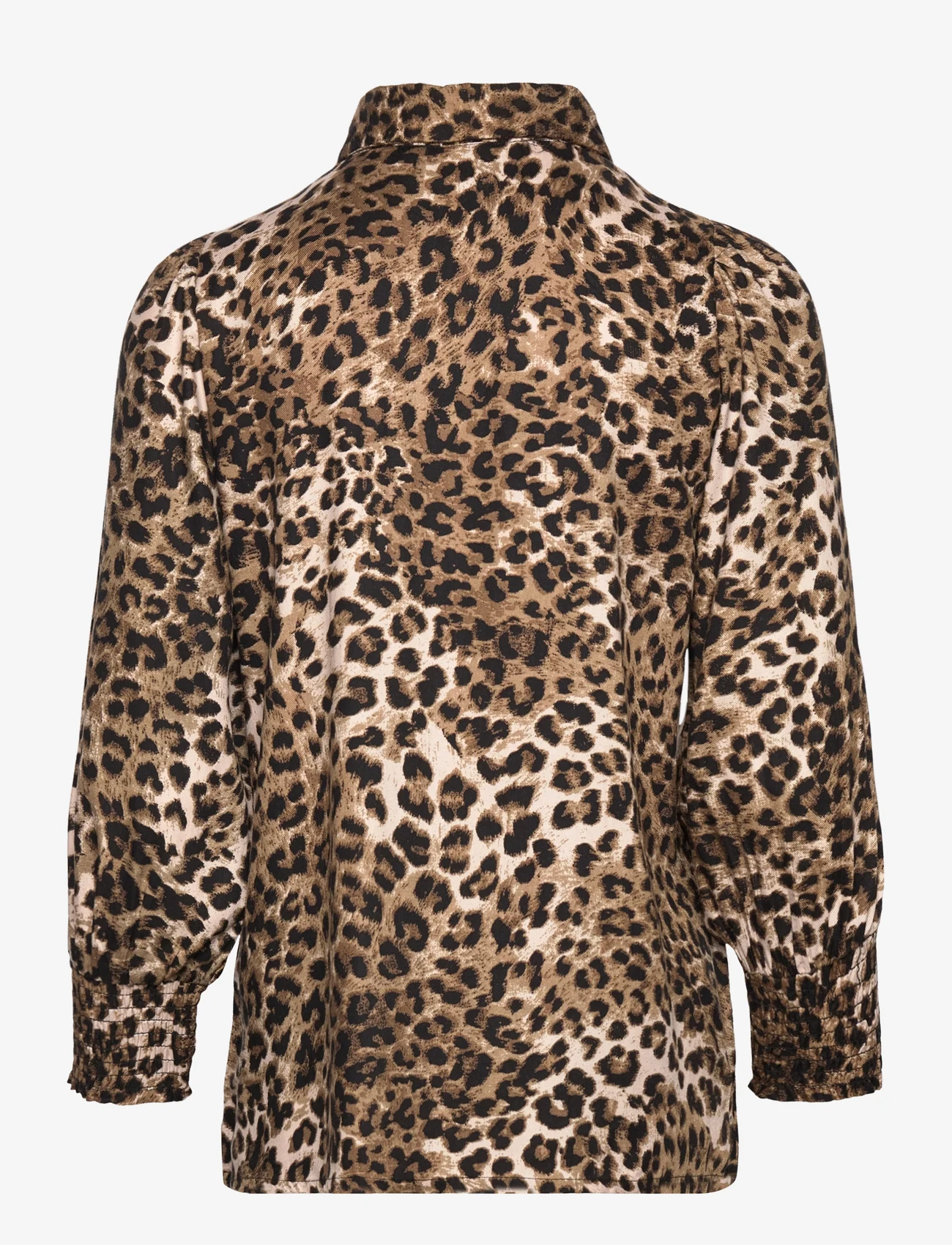 Kaffe - KAanni Shirt - langermede skjorter - leopard print - 1
