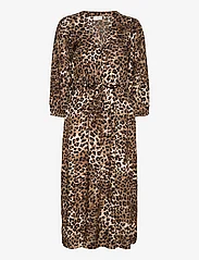 Kaffe - KAleonora Dress - midi kjoler - leopard print - 0
