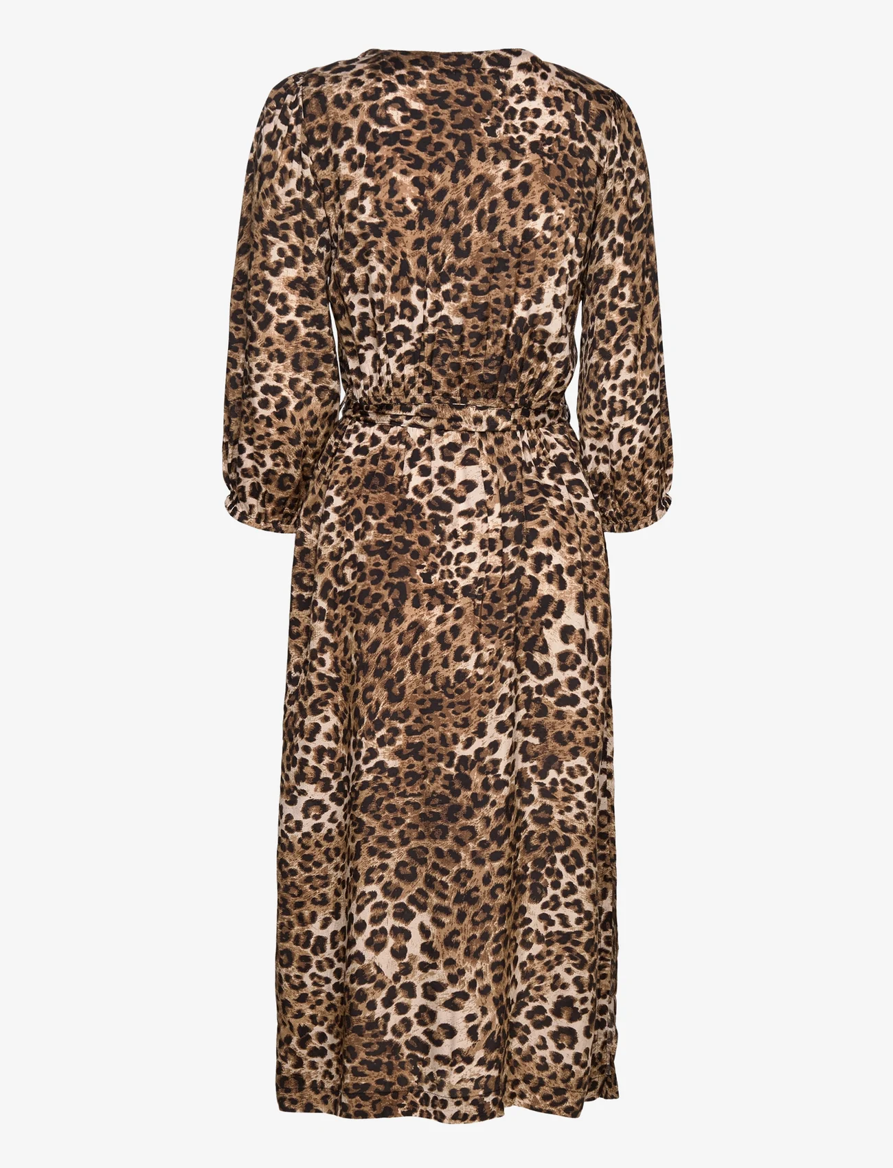 Kaffe - KAleonora Dress - midimekot - leopard print - 1