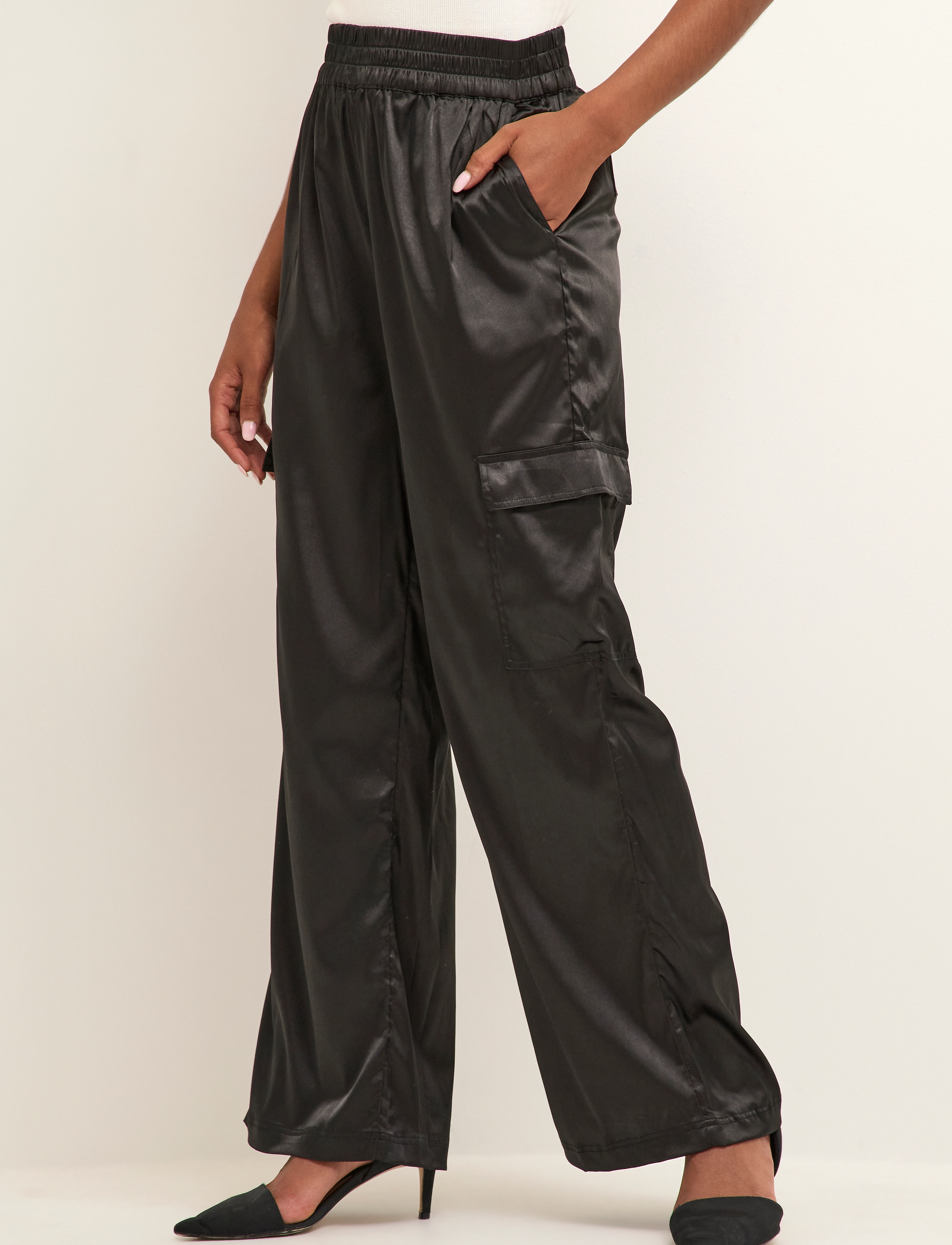 Kaffe - KAsally Pants - black deep - 2