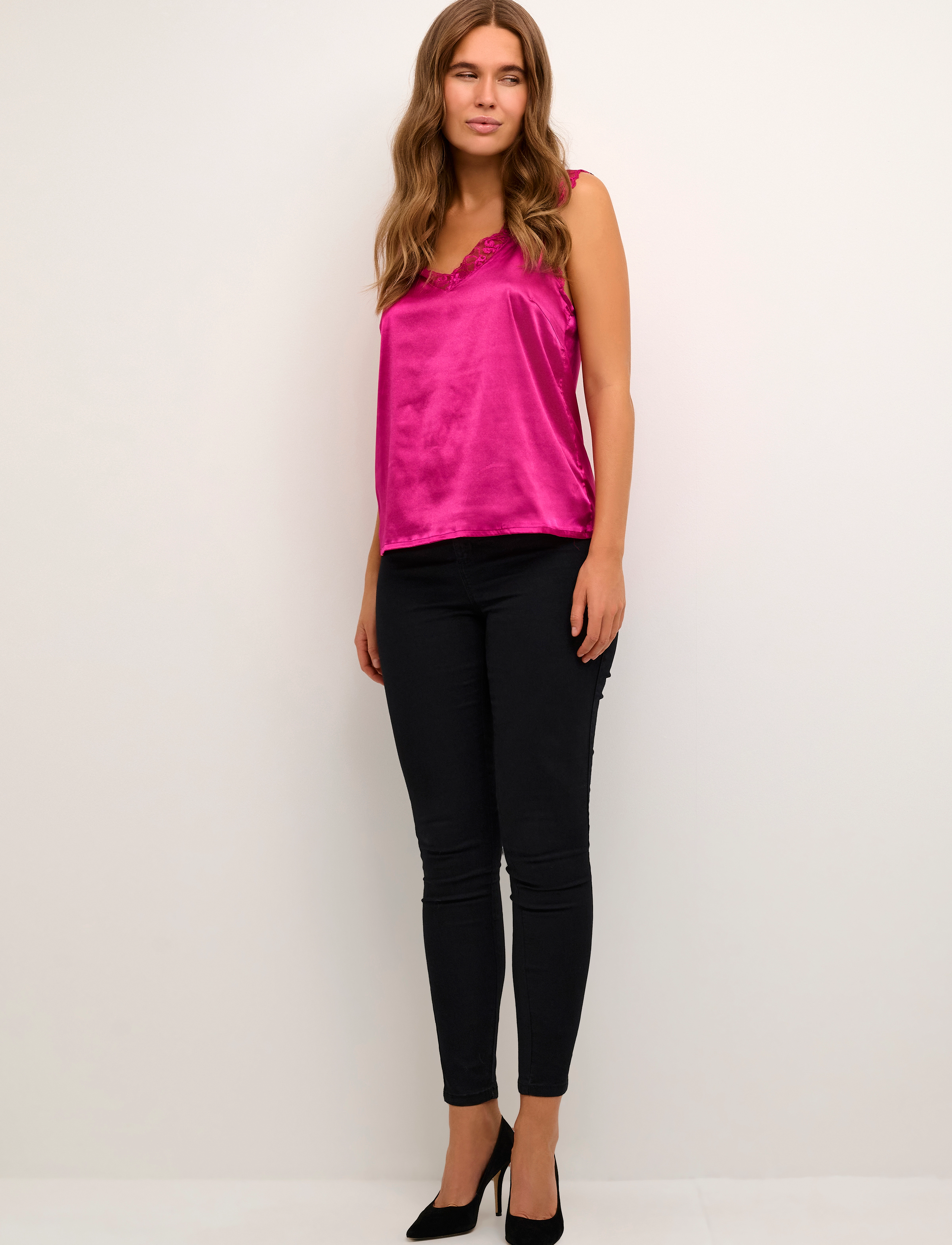 Kaffe - KAsally Top - festival fuchsia - 3