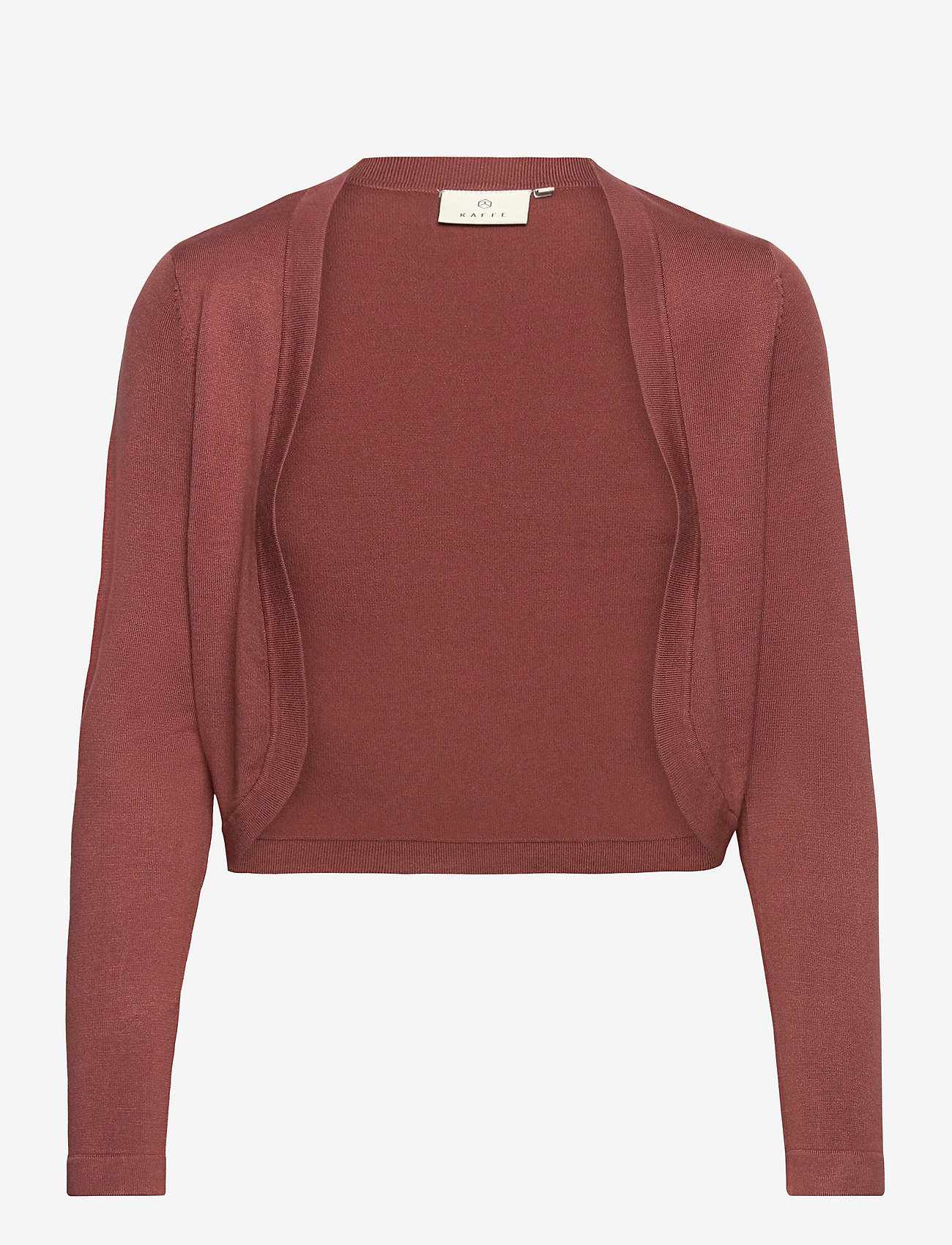 Kaffe - Astrid Bolero - höstkläder - apple butter - 0