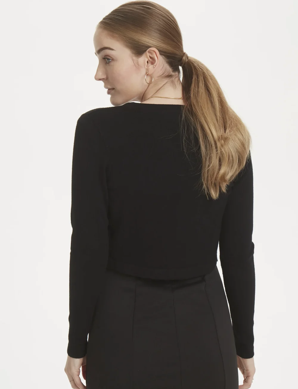 Kaffe - Astrid Bolero - koftor - black deep - 5