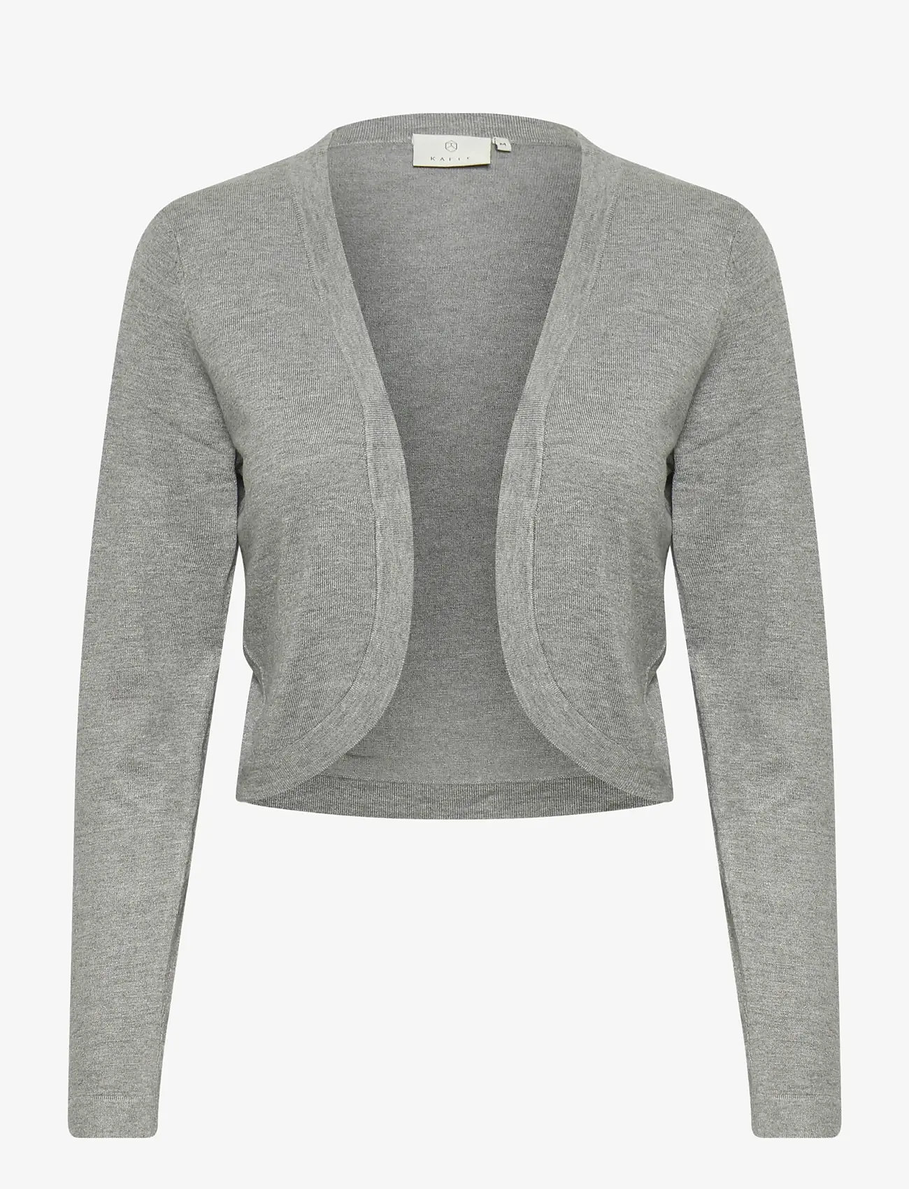 Kaffe - Astrid Bolero - herbstliche kleidung - grey melange - 0