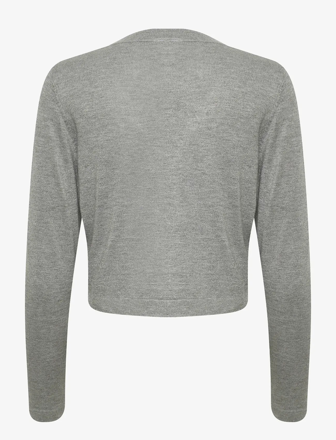 Kaffe - Astrid Bolero - herbstliche kleidung - grey melange - 1