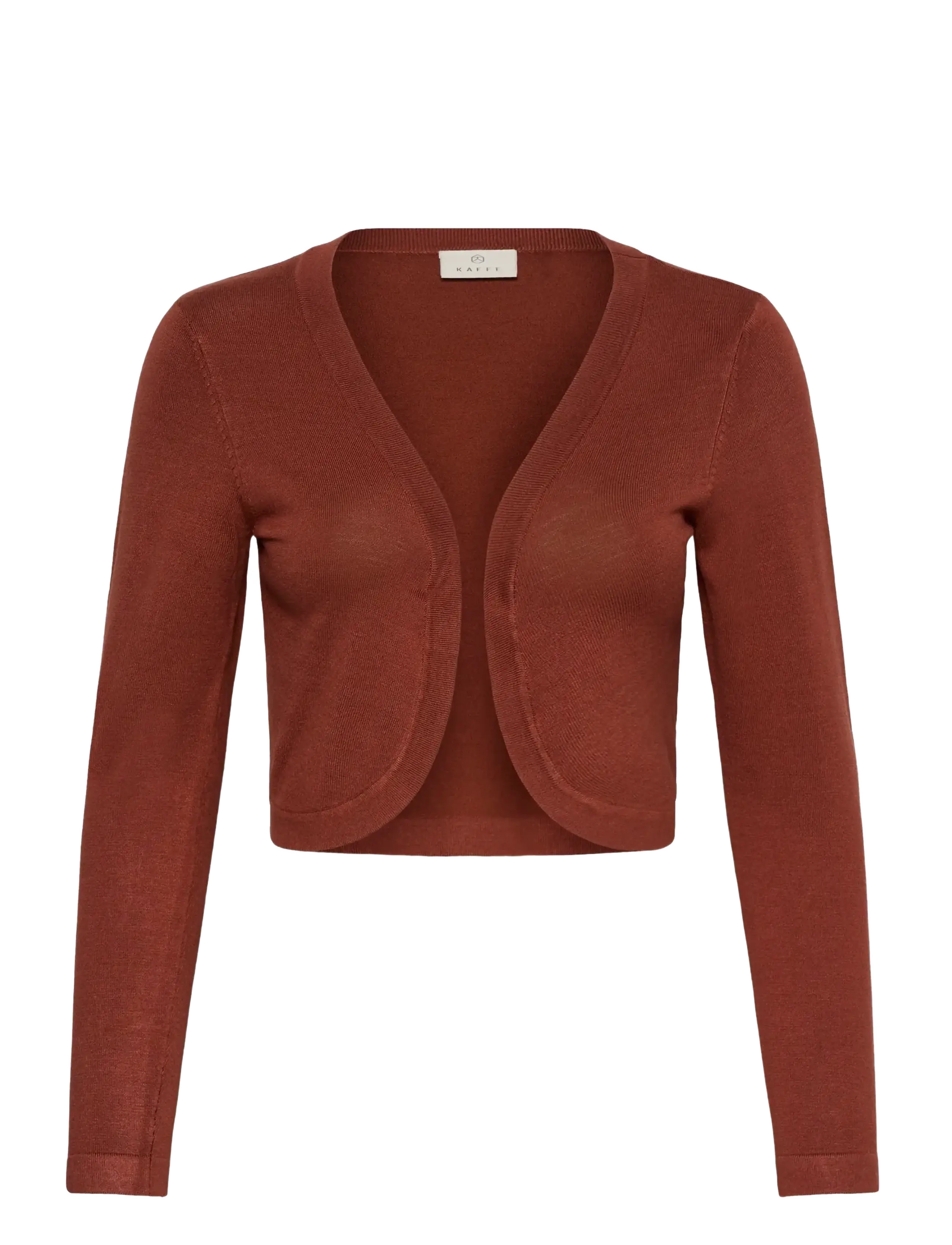 KAFFE Astrid Bolero Braun - XS - Damen