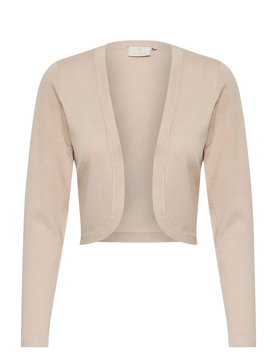 Kaffe - Astrid Bolero - crop tops - peach whip - 1