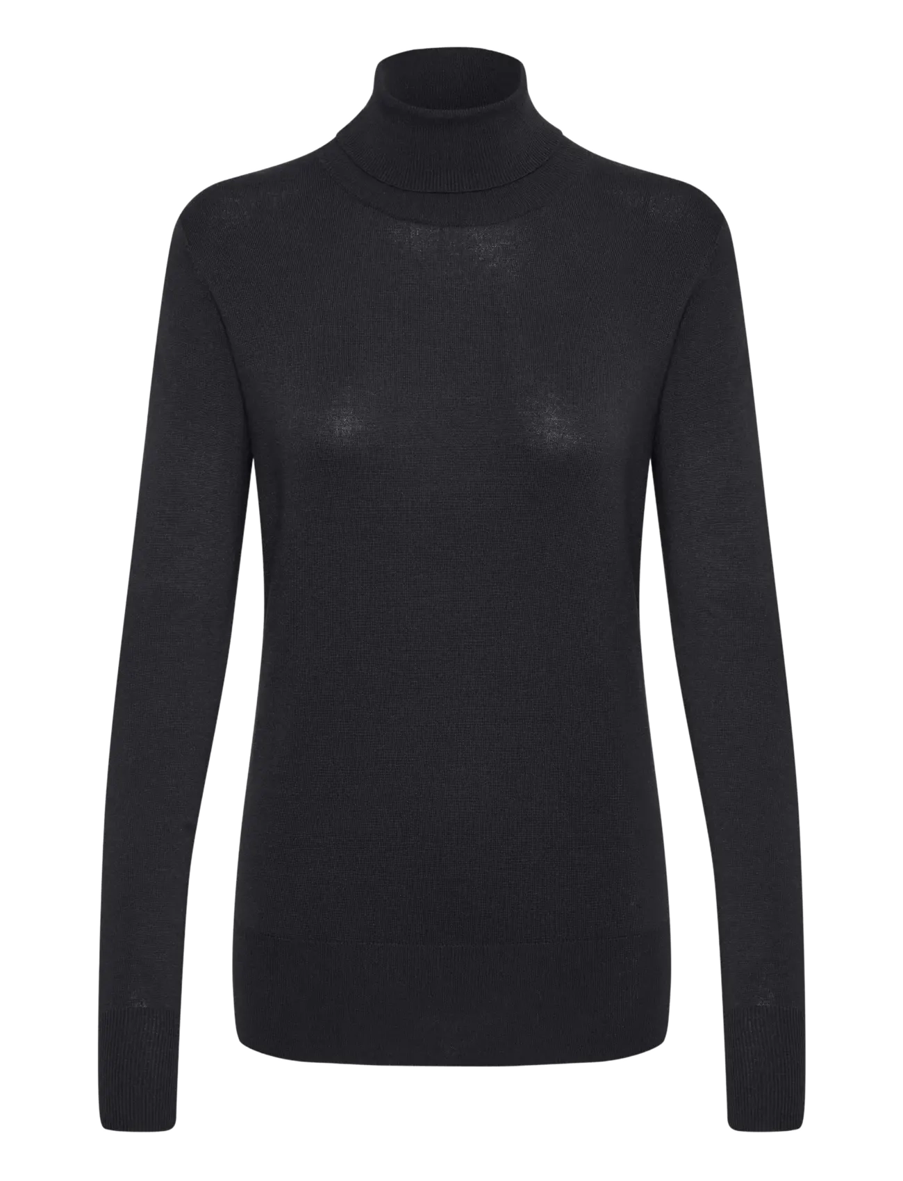 KAFFE Astrid Roll Neck Schwarz - XL - Damen