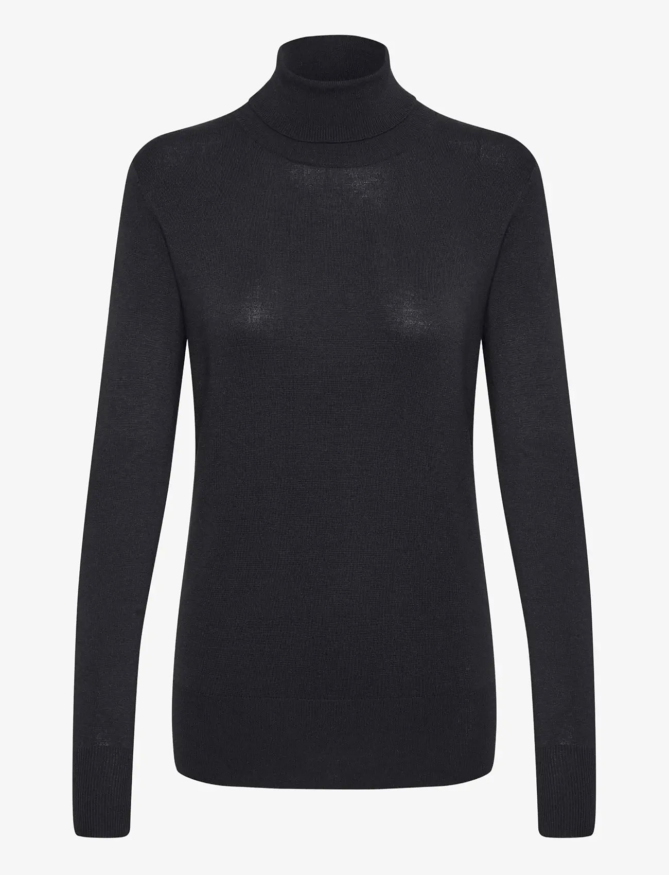 Kaffe - Astrid Roll Neck - autumn clothing - black deep - 0