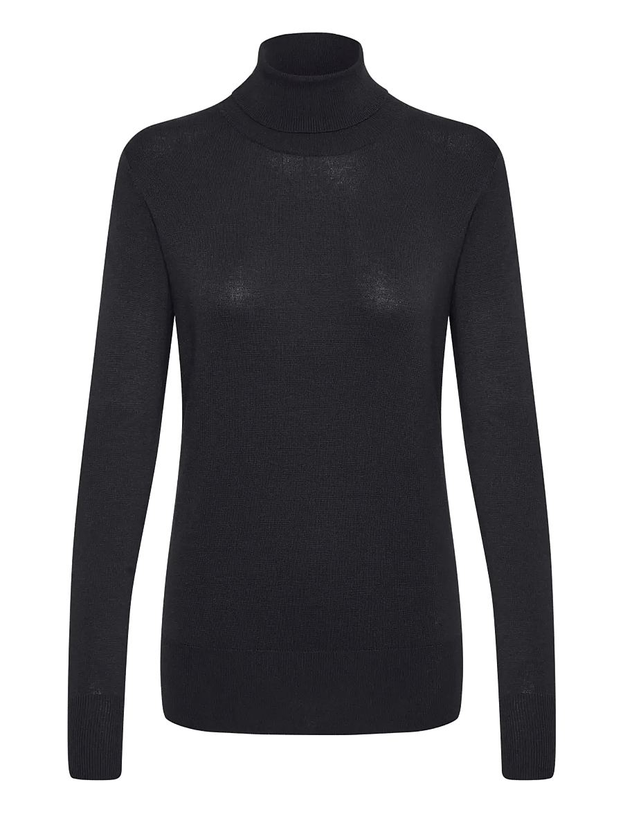 Kaffe - Astrid Roll Neck - rollkragenpullover - black deep - 1