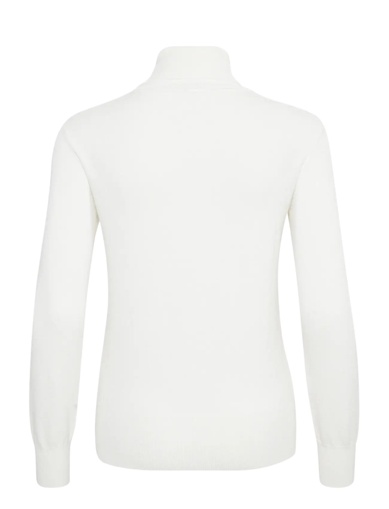 Kaffe - Astrid Roll Neck - polotröjor - chalk - 2