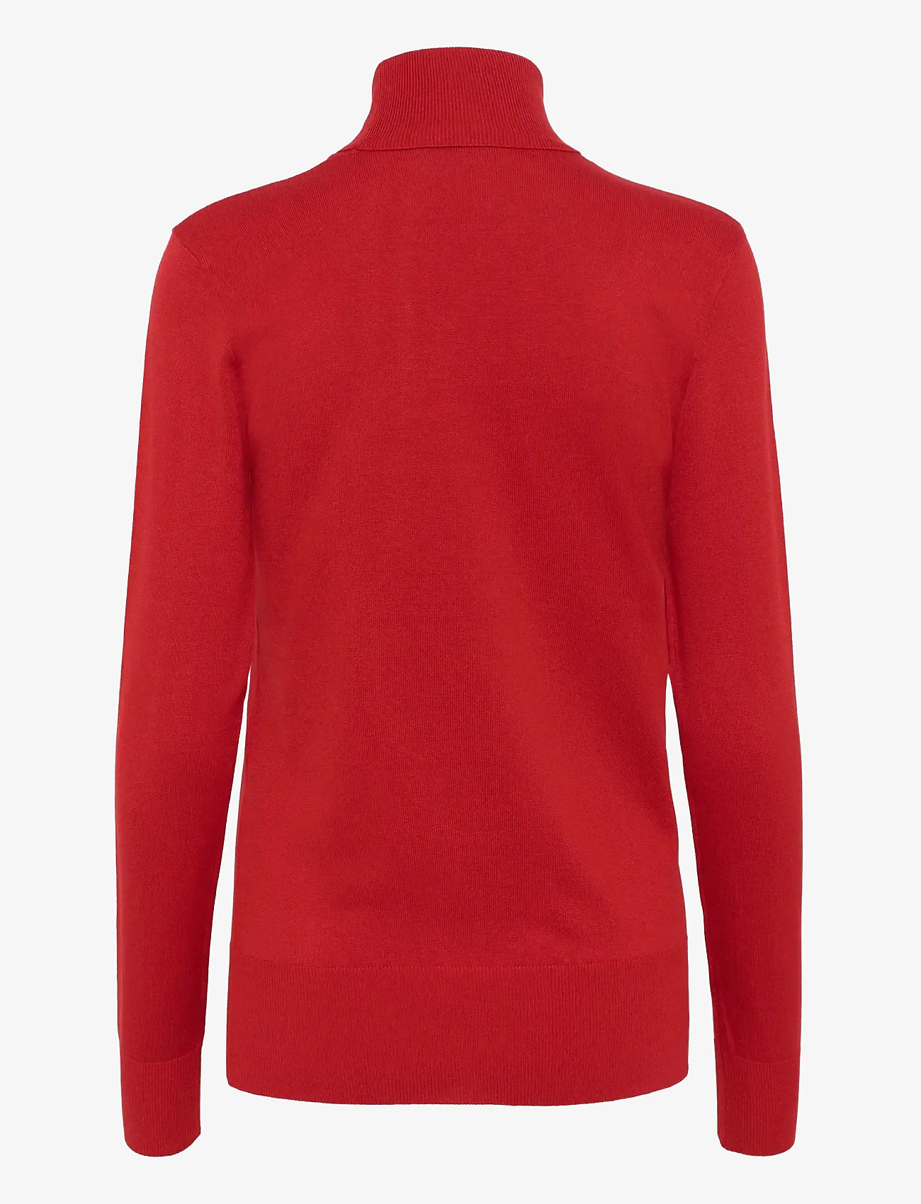Kaffe - Astrid Roll Neck - laveste priser - haute red - 2
