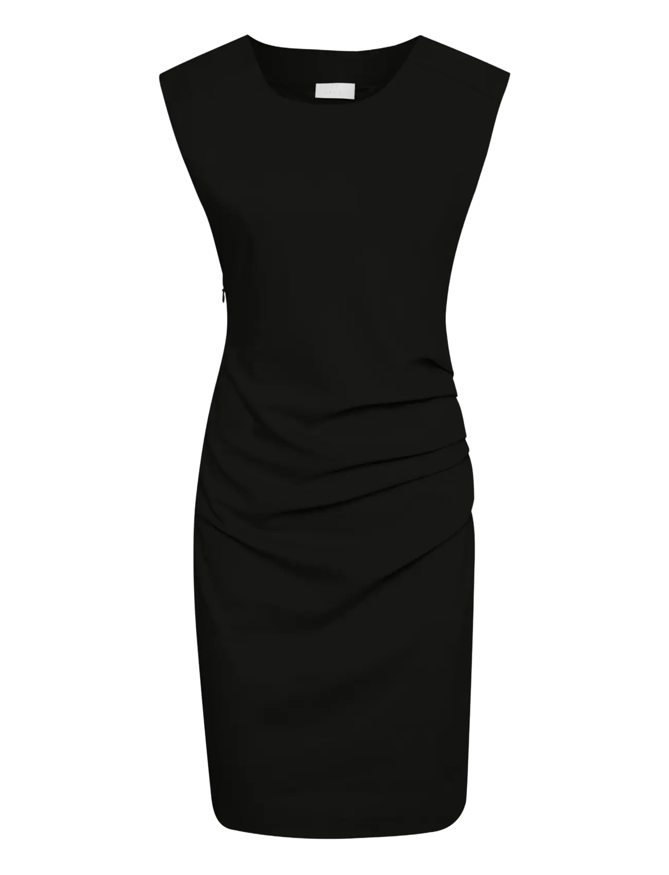 KAFFE India Rund-Neck Kleid Schwarz - XL - Damen