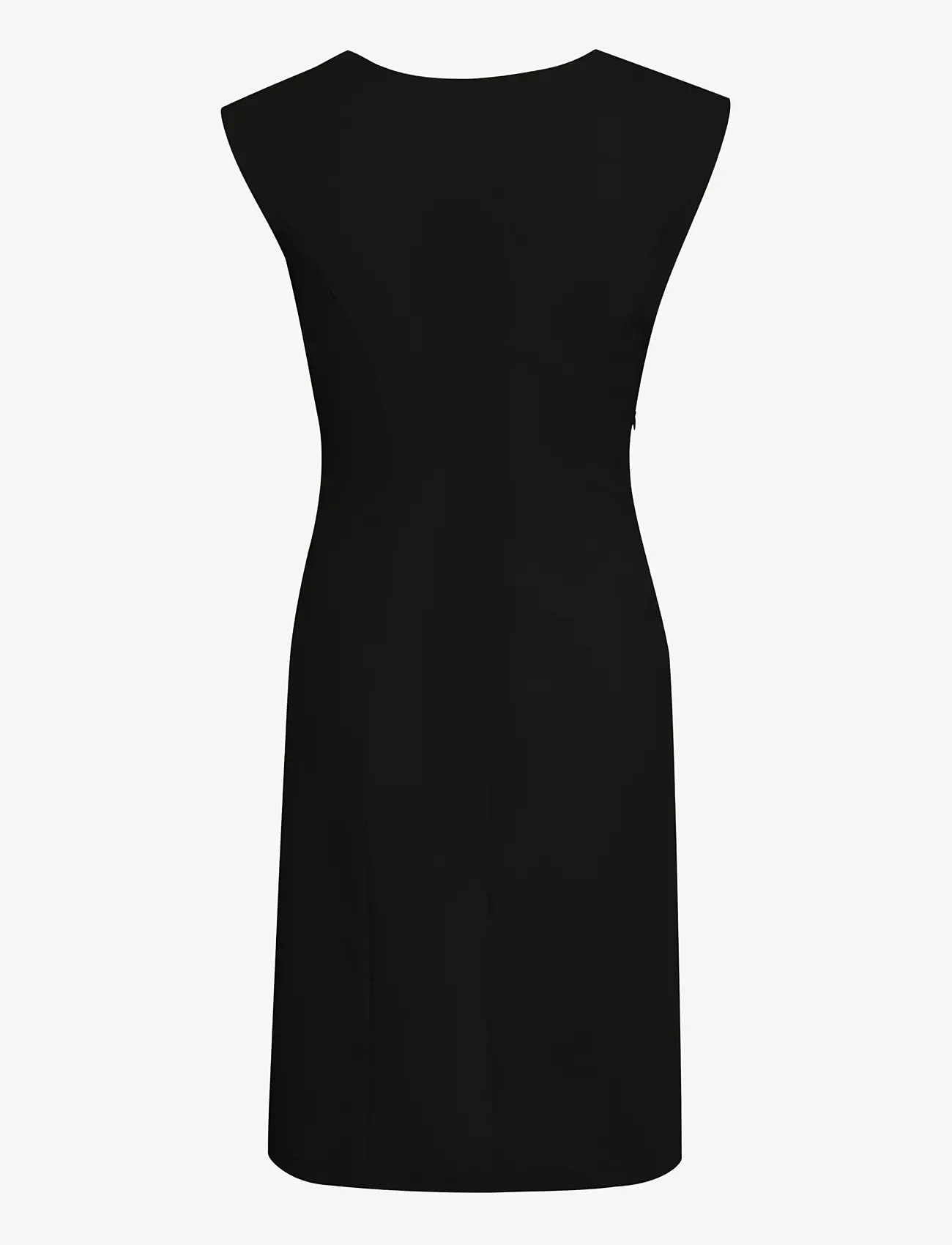 Kaffe - India Round-Neck Dress - etuikleider - black deep - 2