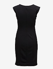 Kaffe - India Round-Neck Dress - tettsittende kjoler - black deep - 1