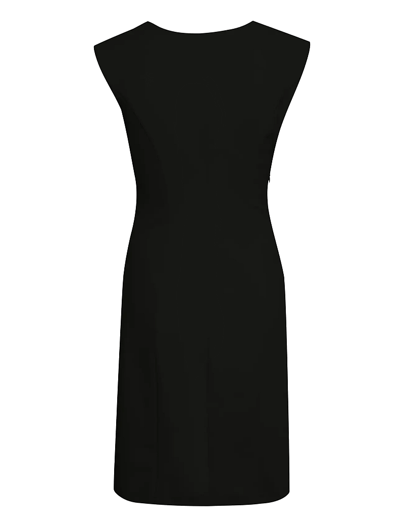 Kaffe - India Round-Neck Dress - etuikleider - black deep - 2