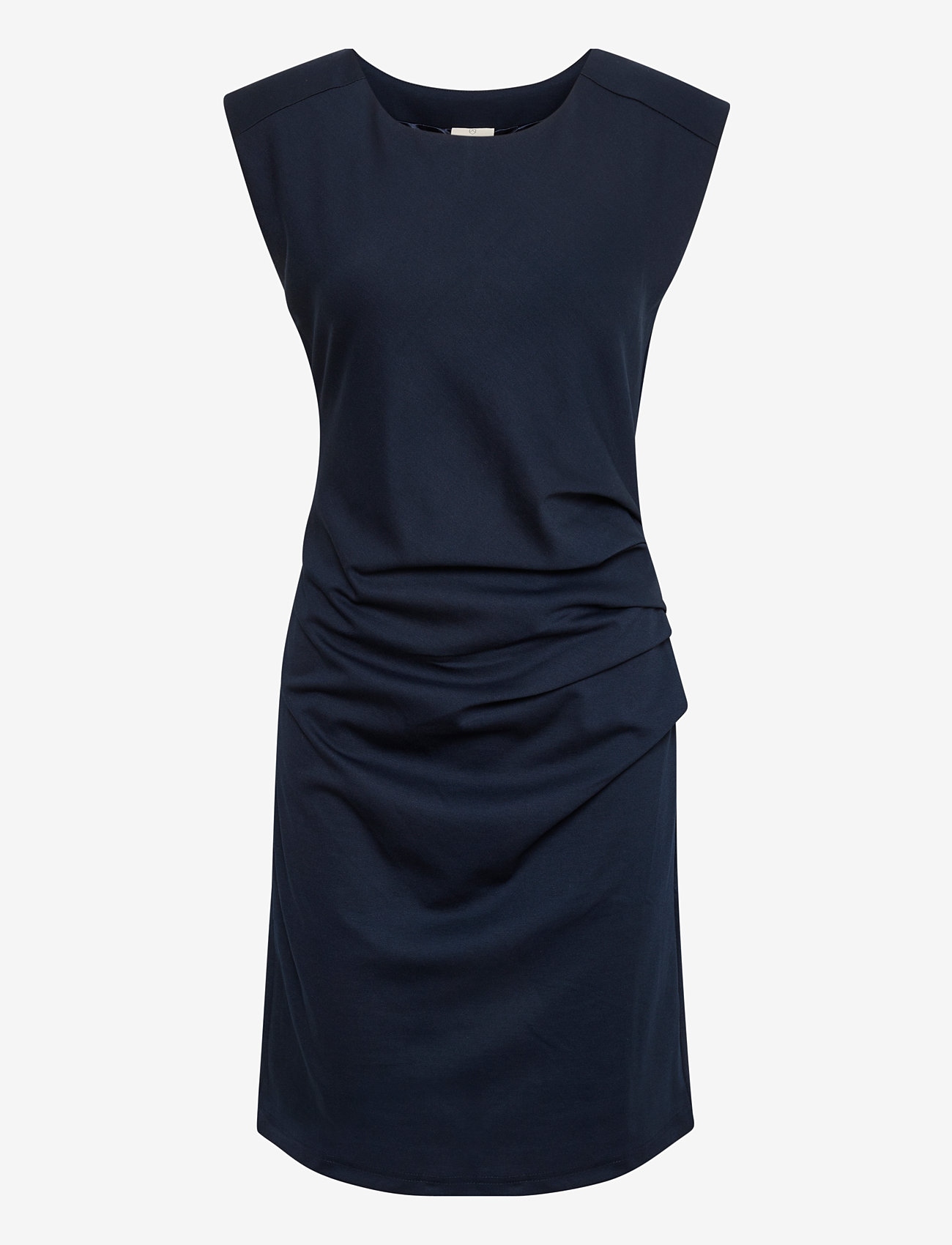 Kaffe - India Round-Neck Dress - fodralklänningar - midnight marine - 1