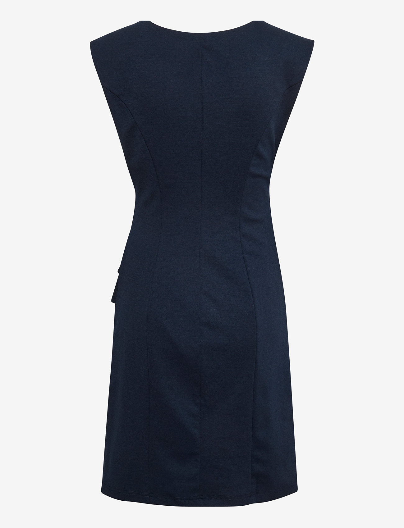 Kaffe - India Round-Neck Dress - fodralklänningar - midnight marine - 2