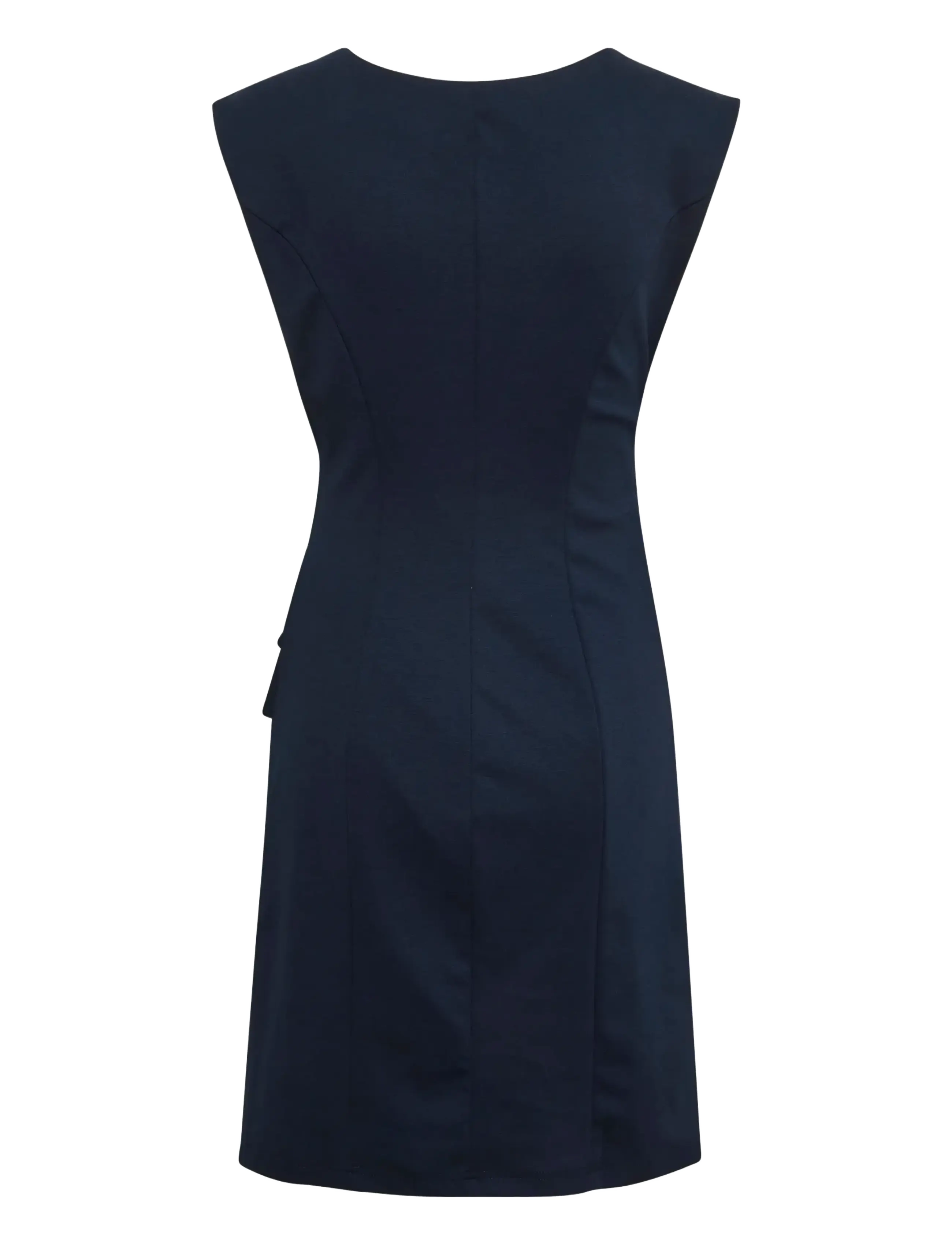 Kaffe - India Round-Neck Dress - kurze kleider - midnight marine - 2