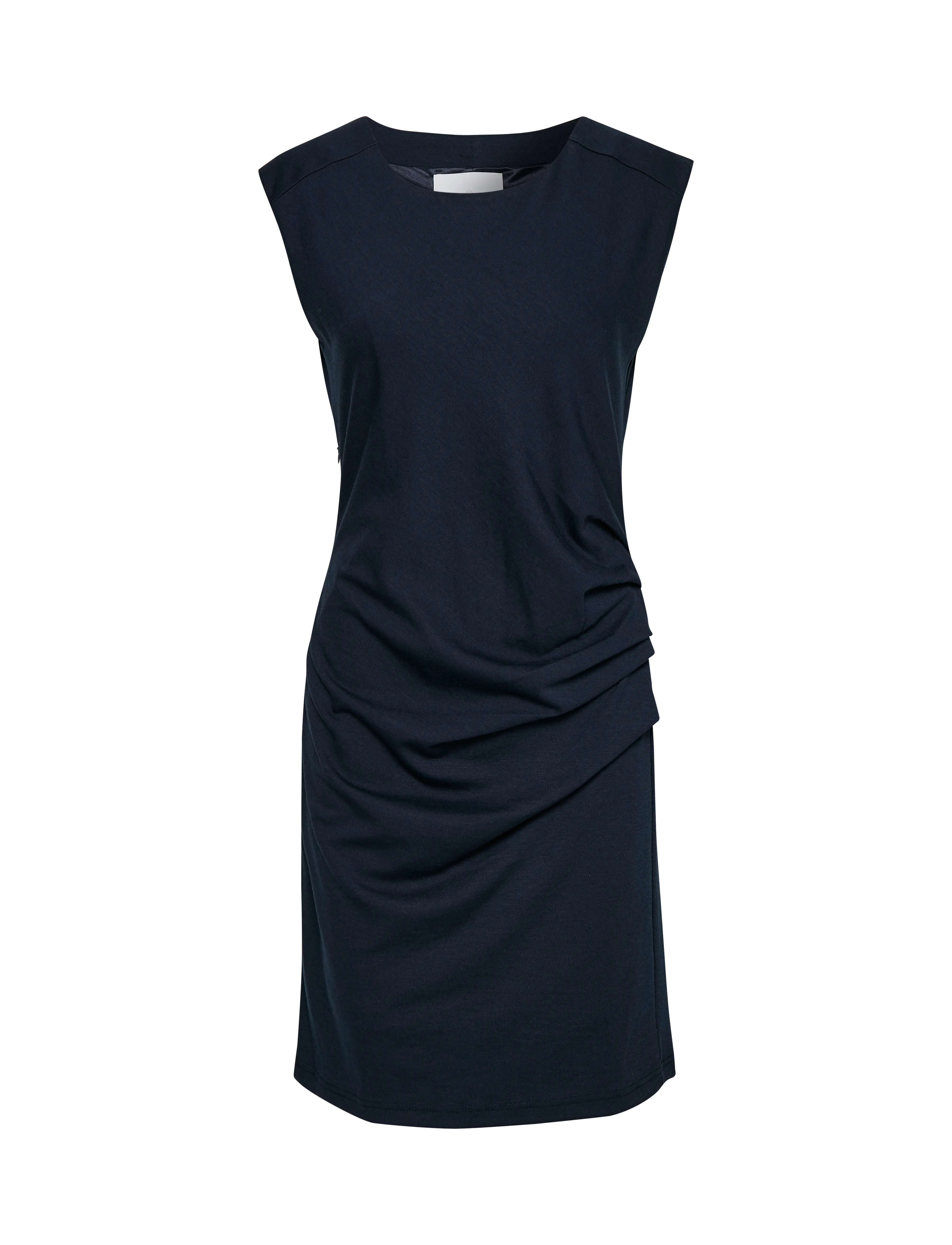 Kaffe - India Round-Neck Dress - kurze kleider - midnight marine - 3