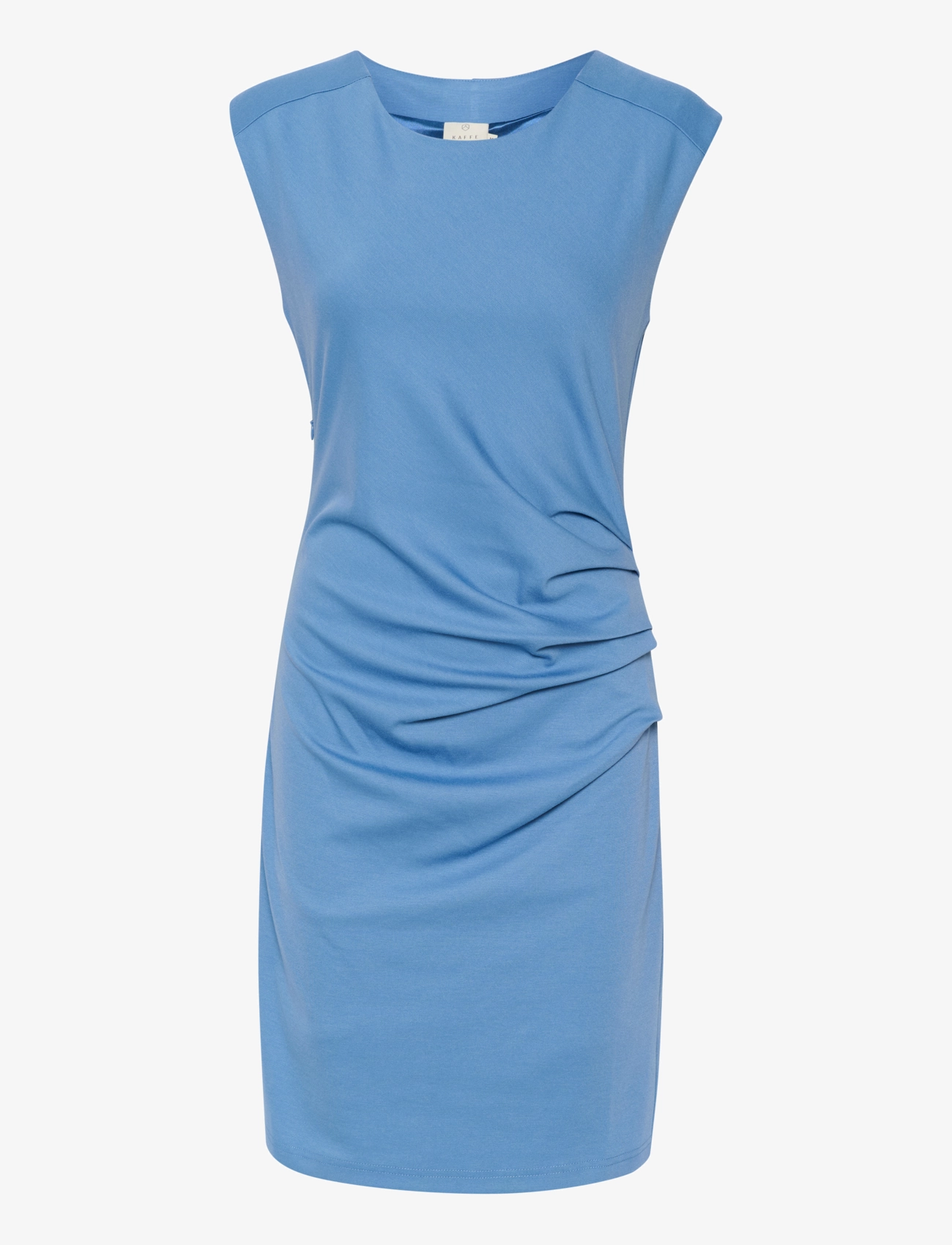 KAFFE India Rund-Neck Kleid Blau - XXL - Damen