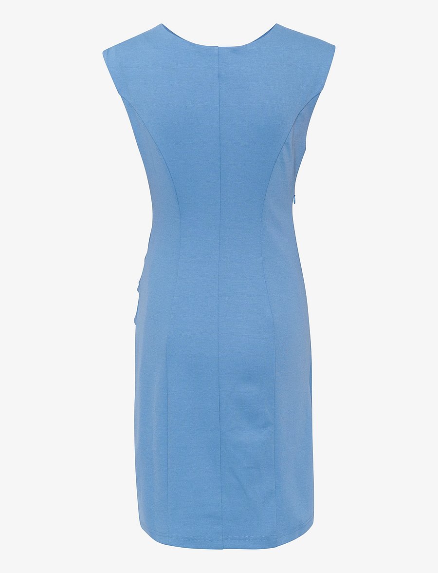 Kaffe - India Round-Neck Dress - fodralklänningar - quiet harbor - 2