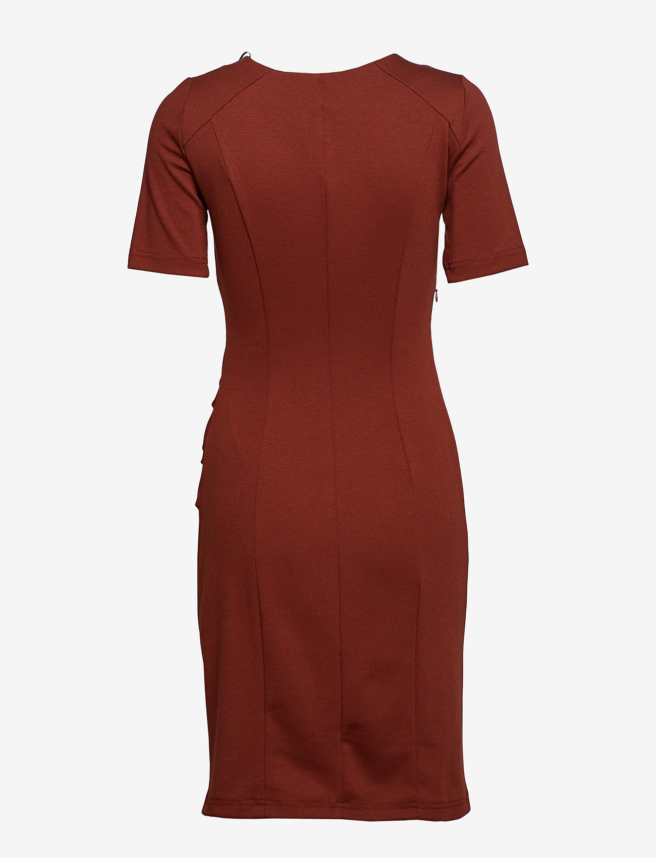 Kaffe - India V-Neck ½ Sleeve - cherry mahogany - 1