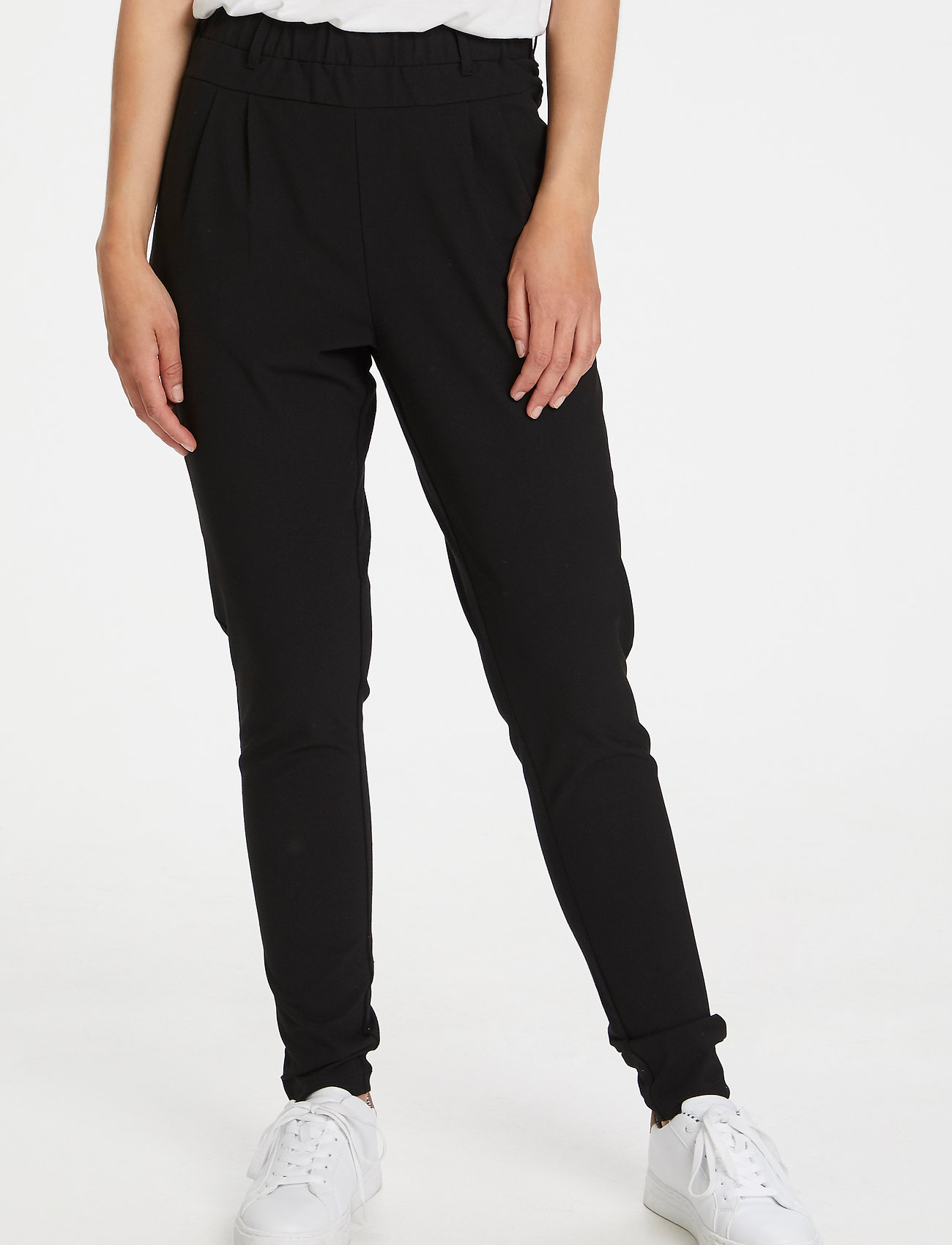 Kaffe - Jillian Pants - slim fit spodnie - black deep - 0